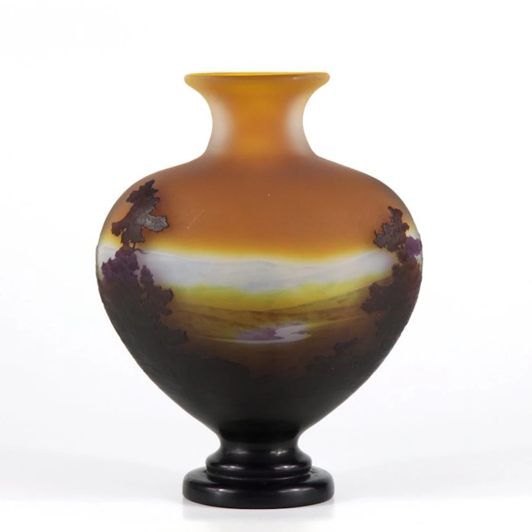Emile Gallé, Établissements Gallé - Vase - Glass