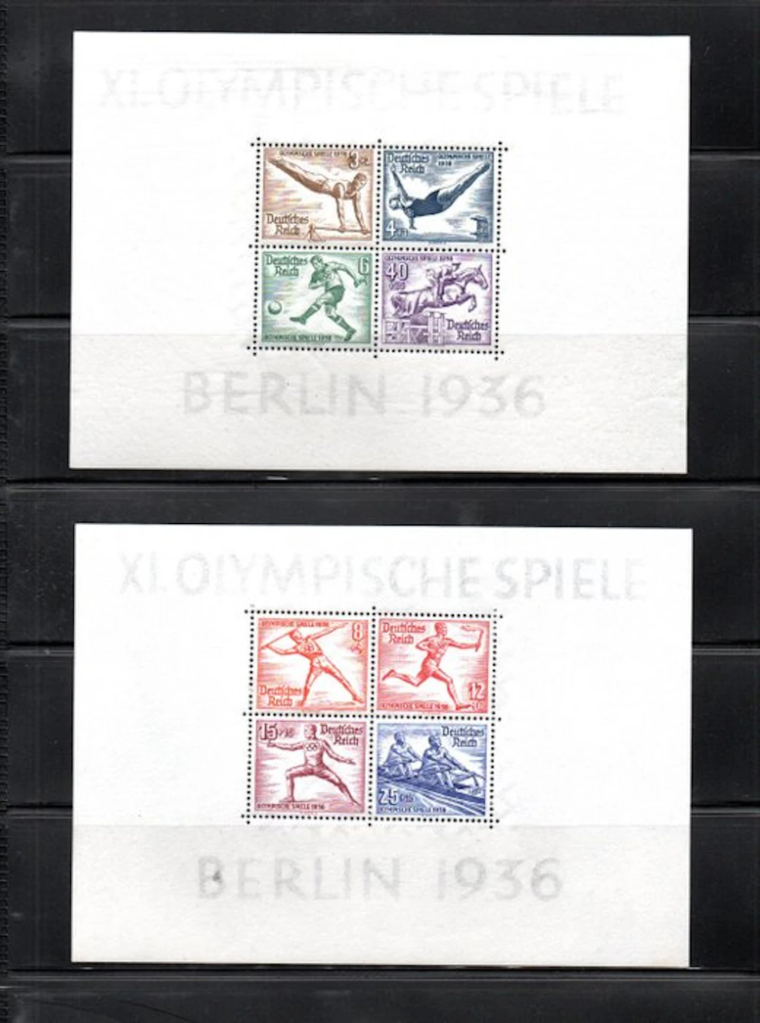 German Empire 1936 - Block 5/6 Olympic Games Berlin - Block 5/6