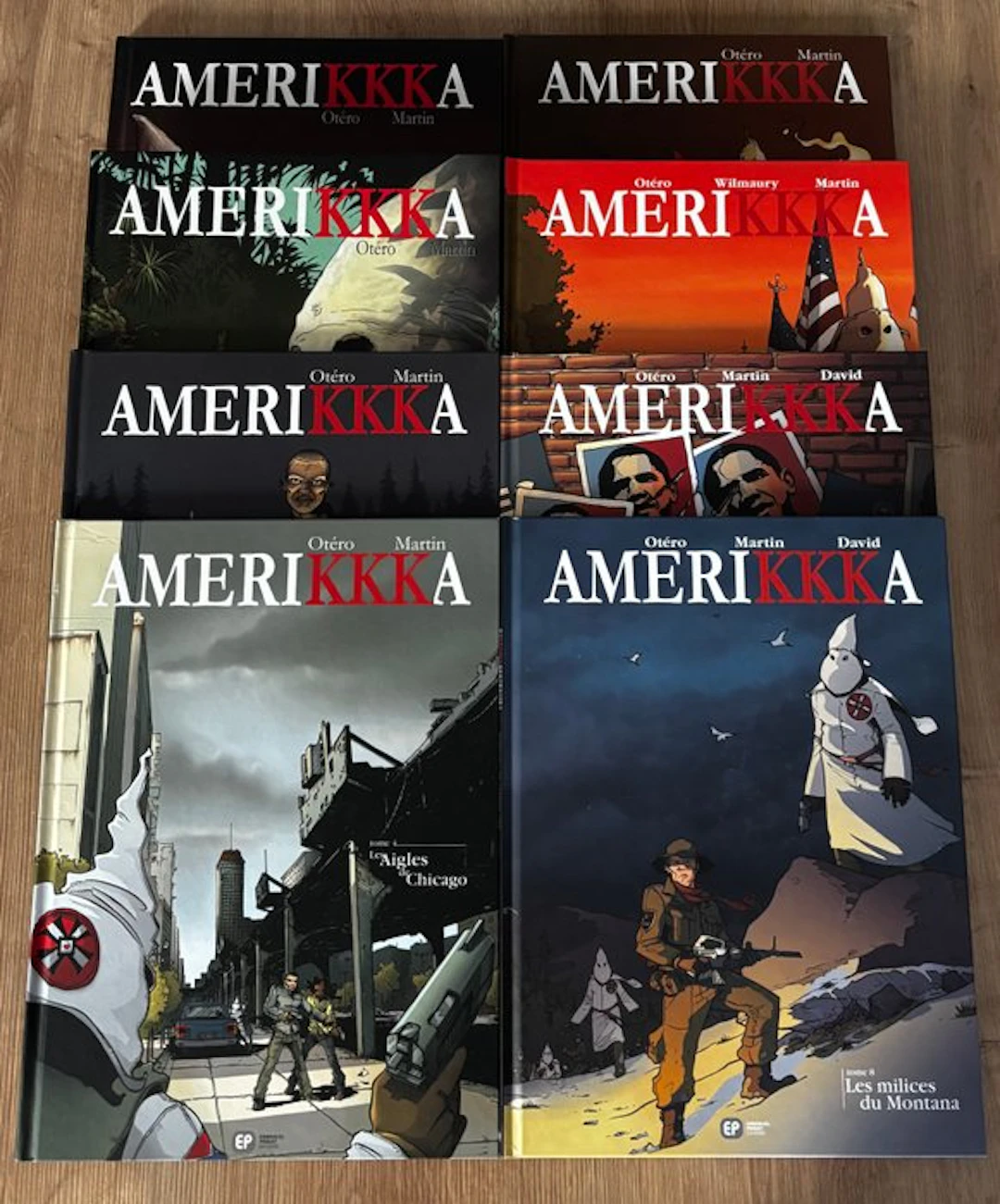 Amerikkka T1 à T8 - 8x C - 8 Album - First edition - 2002/2012