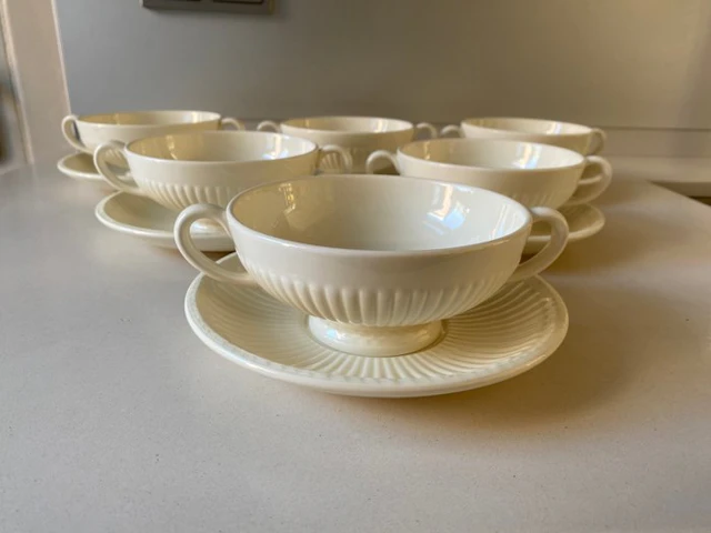 Wedgwood - Dinner service (12) - Edme - Earthenware