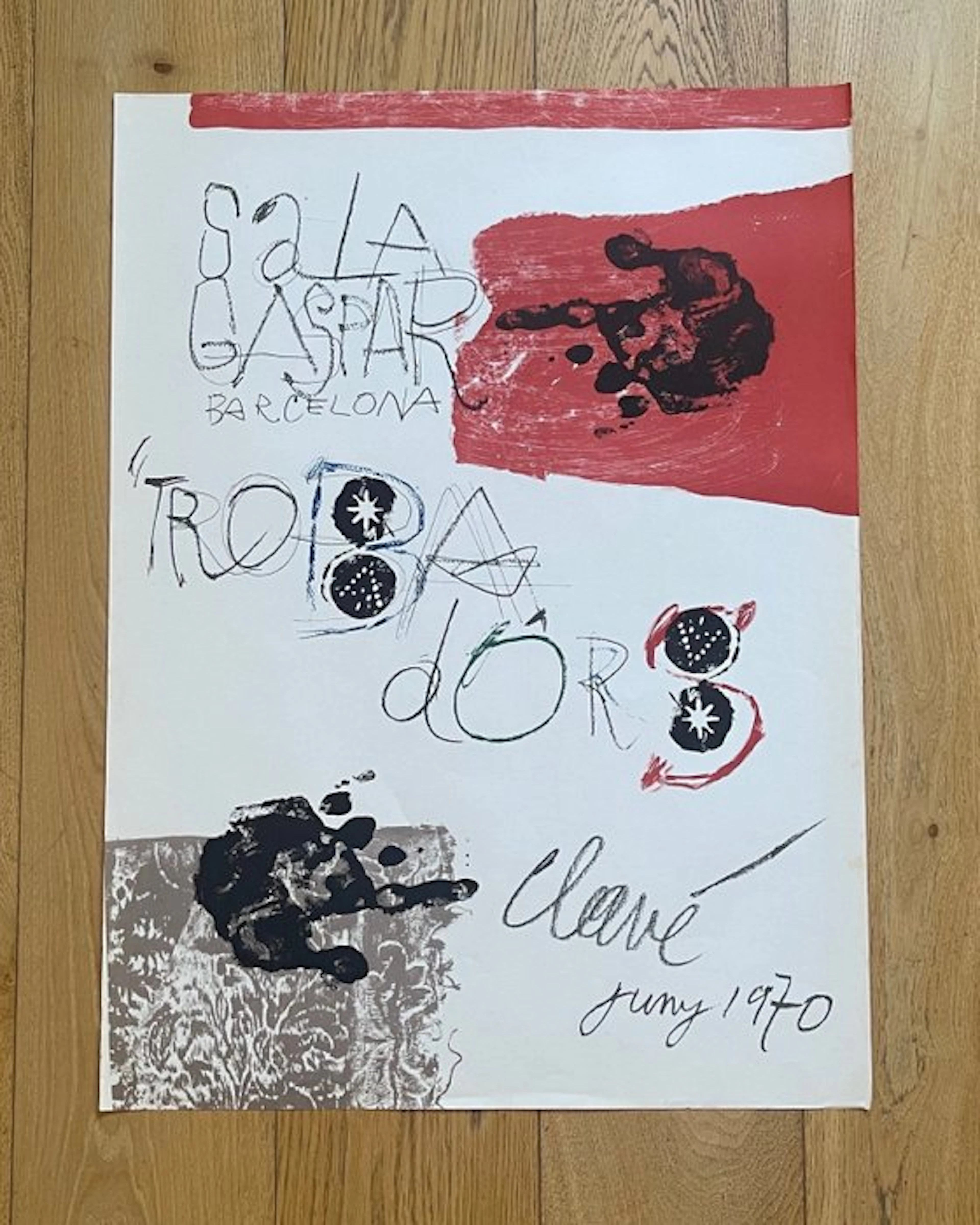 Antoni Clavé - Antoni Clavé – Sala Gaspar Barcelona – Troba d’Or – 1970 - 1970s