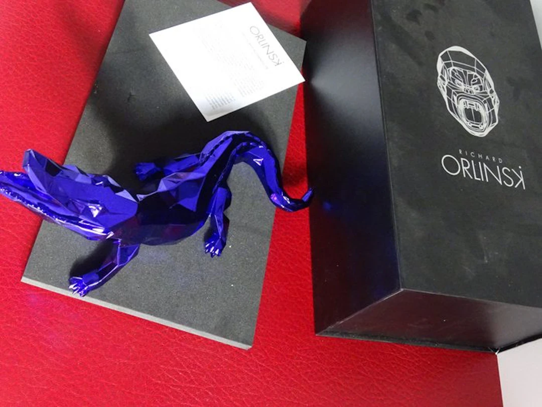 Richard Orlinski (1966) - Croco, purple