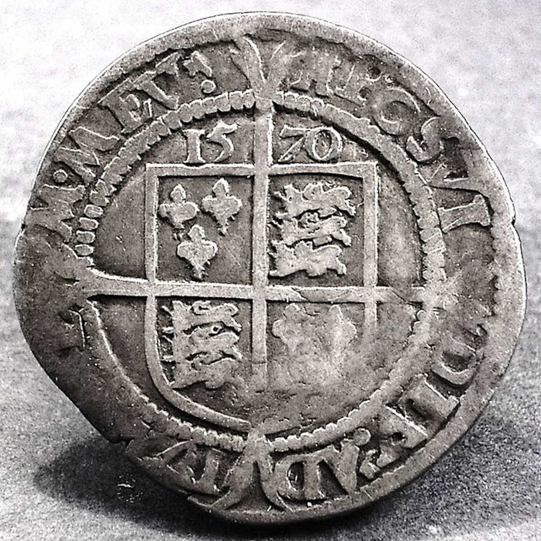 United Kingdom. Elizabeth I (1558-1603). 6 Pence 1570 (No reserve price)