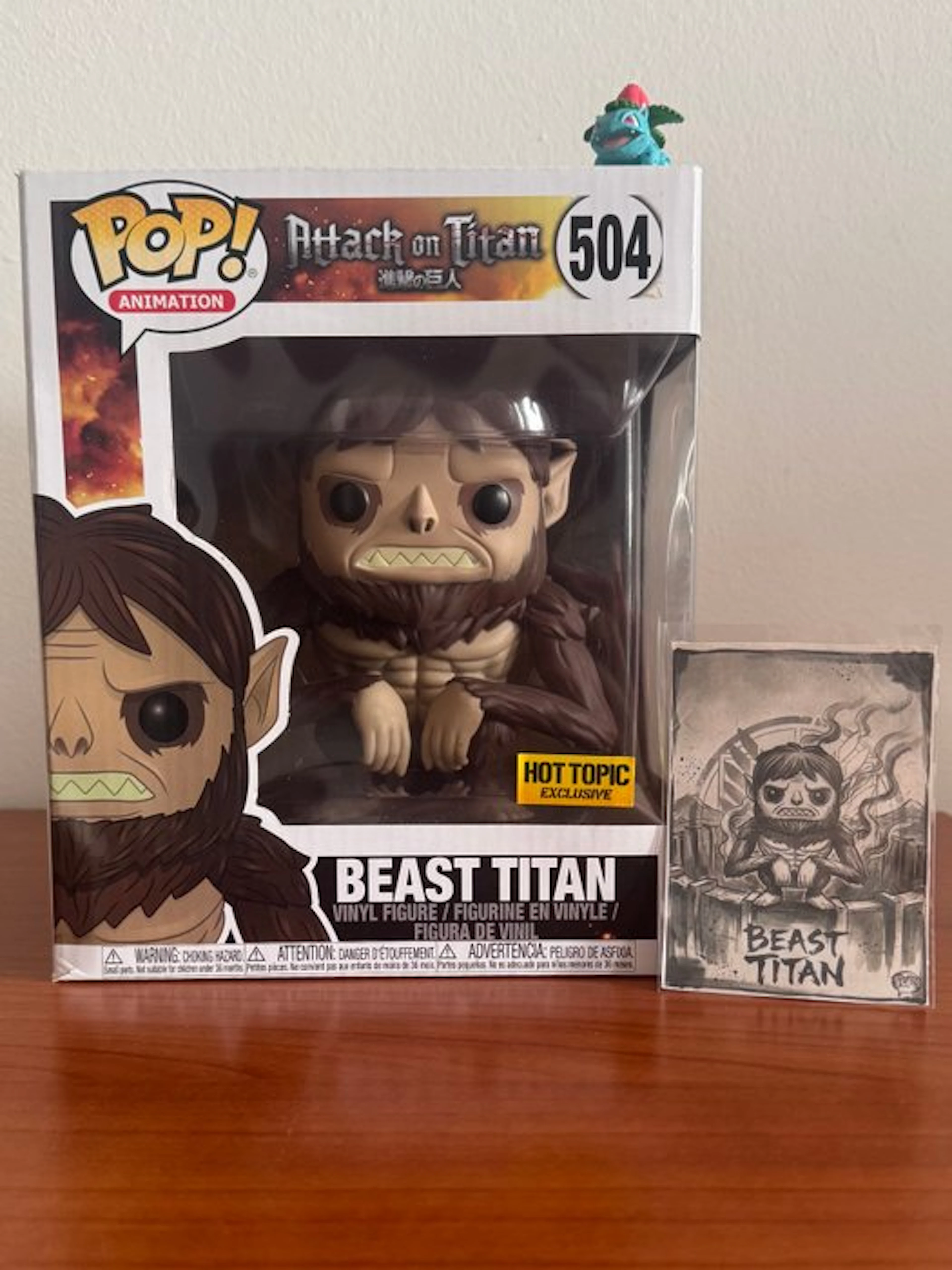 Funko - Funko Pop - Attack on Titan - Beast Titan #504 – Hot Topic