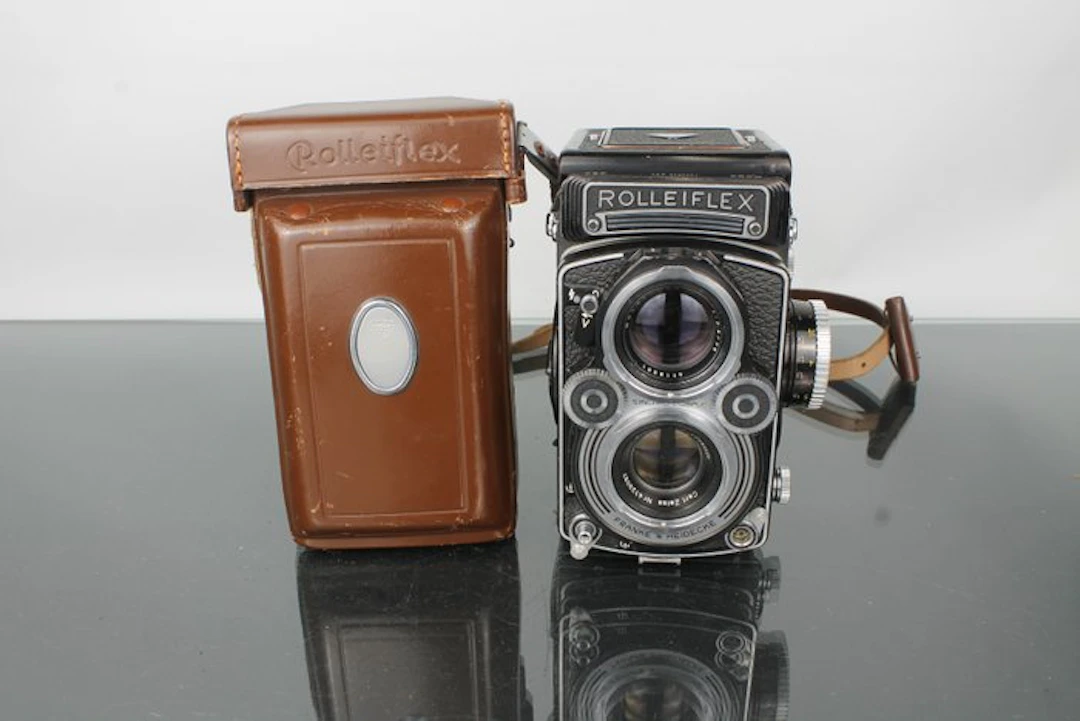 Rollei Rolleiflex 3.5F Twin-Lens Reflex (TLR) Camera...
