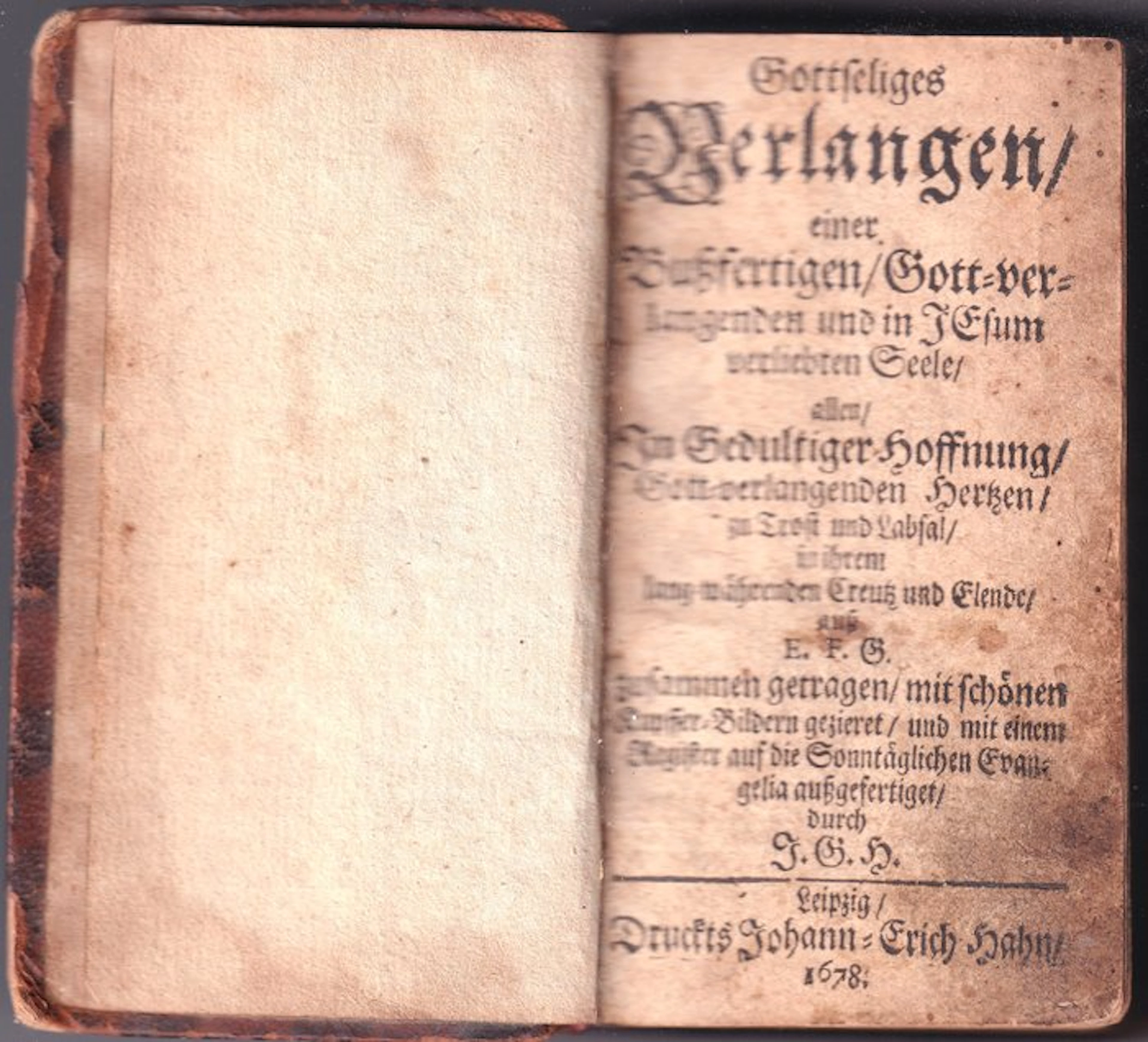 Johann Gottfried Hoffmann - Gottseliges Verlangen