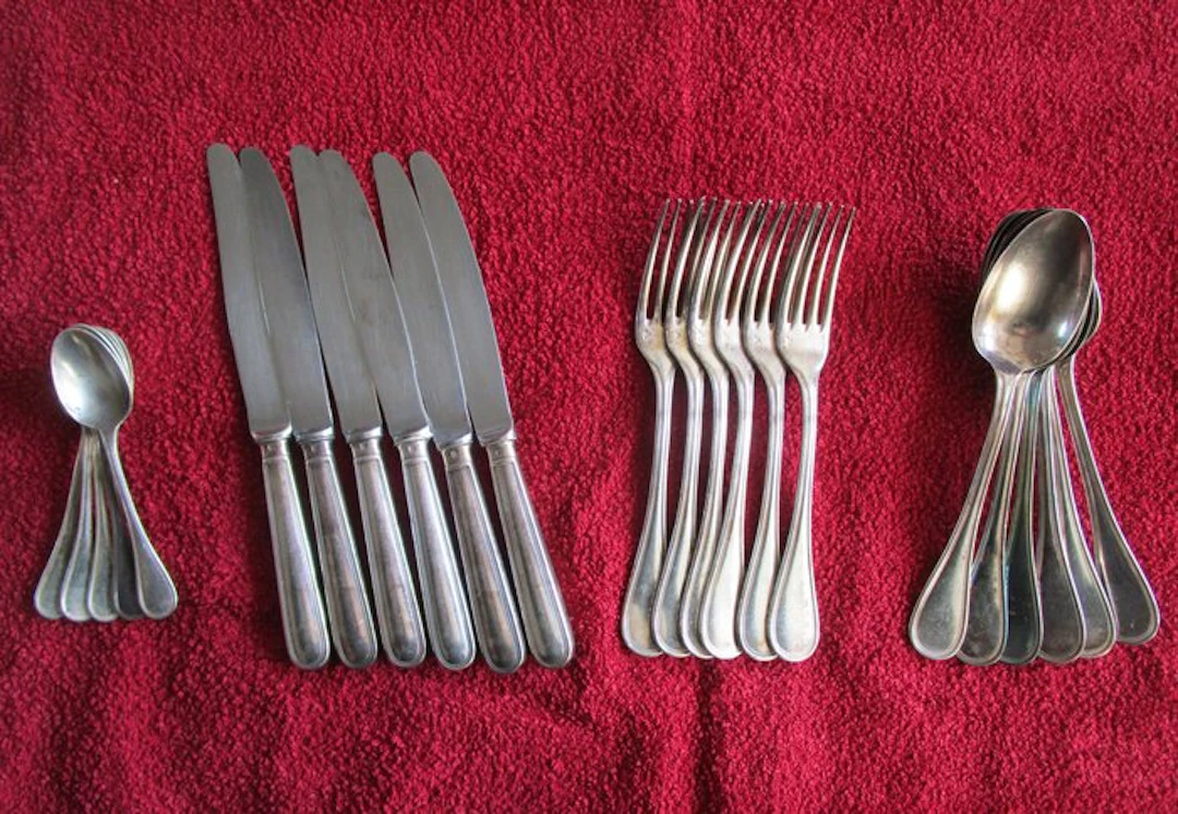 Christofle - Cutlery set (23) - Albi - Silverplated