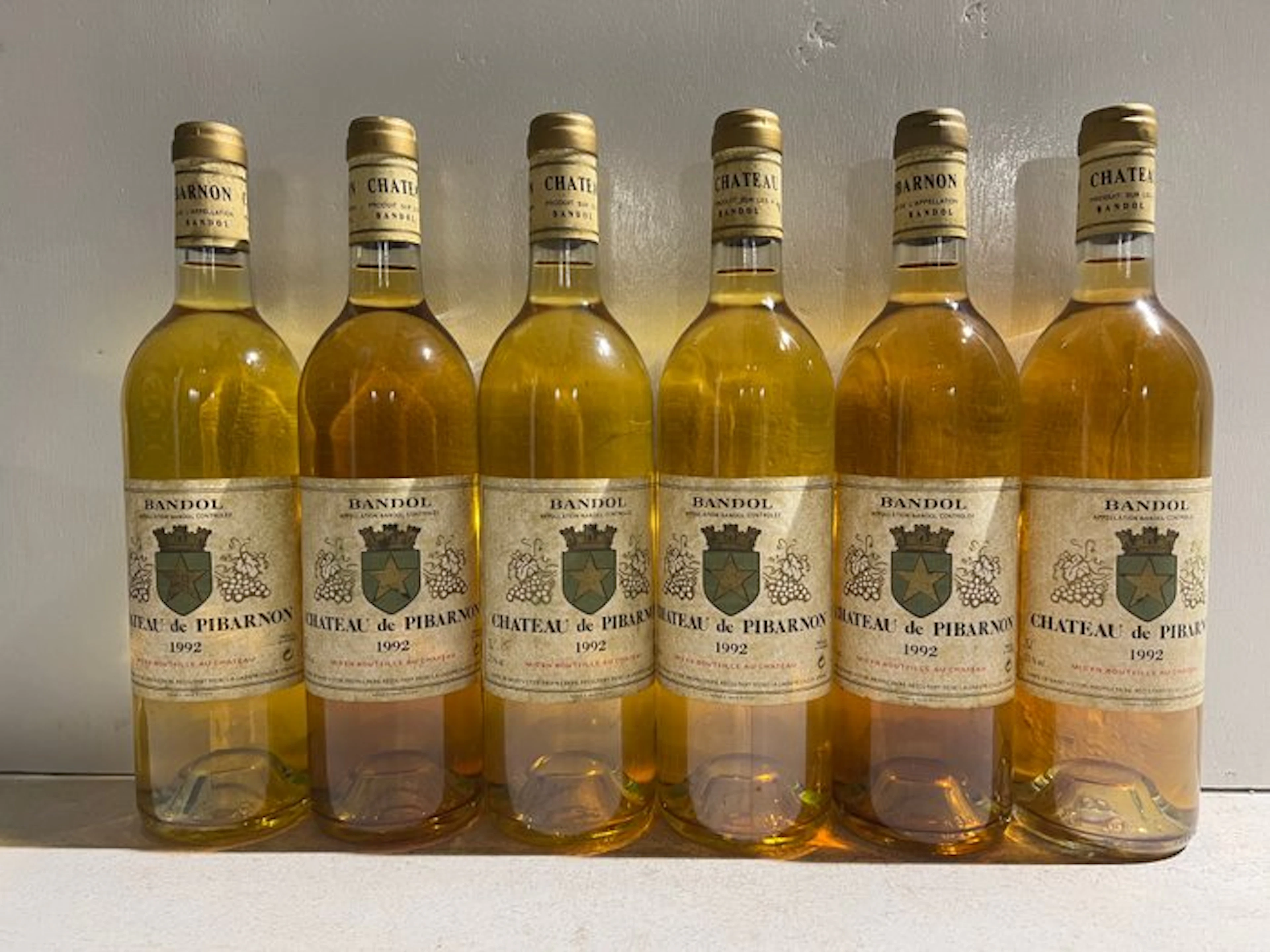 1992 Chateau Pibarnon blanc - Bandol - 6 Bottles (0.75L)