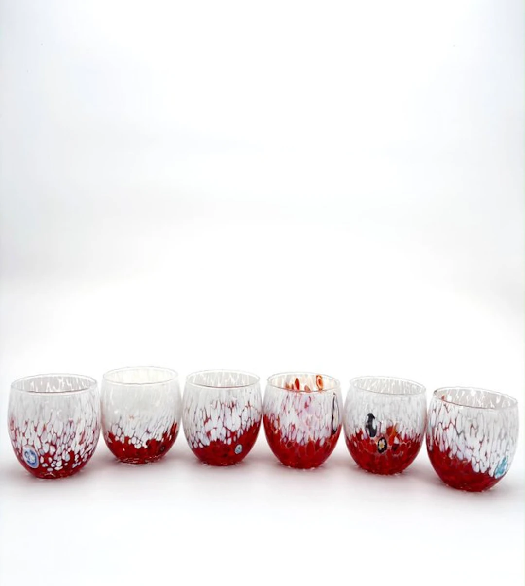 Drinking service (6) - Glass - murrine glasses