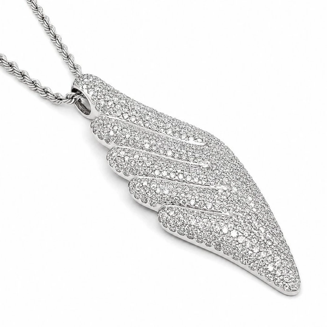Necklace with pendant - 18 kt