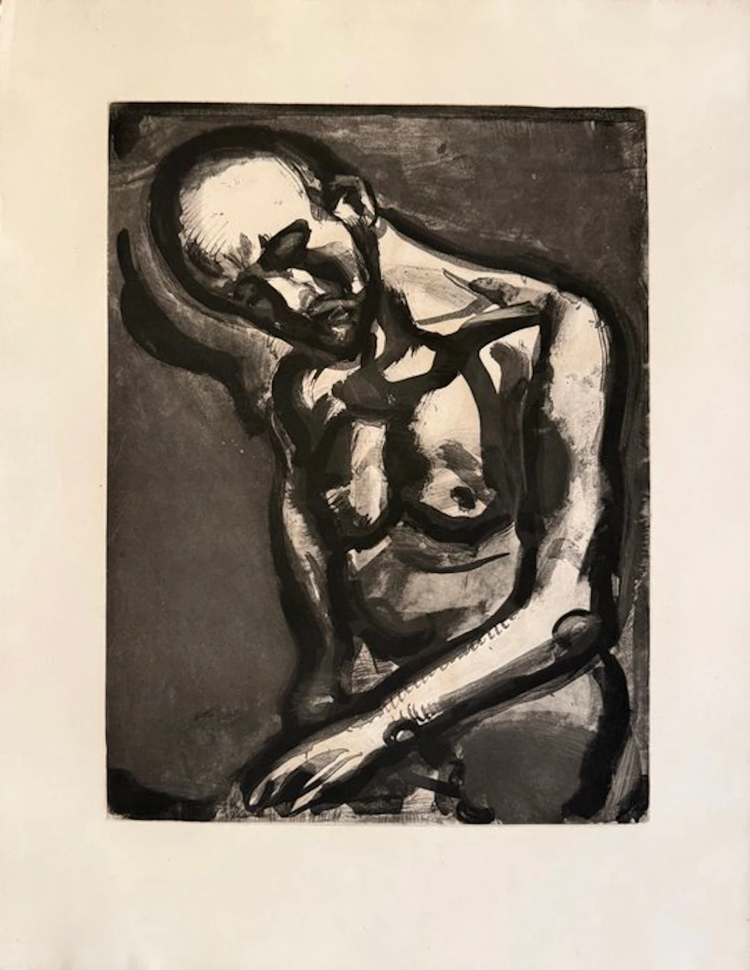 Georges Rouault (1817-1958) - Le dur métier de vivre