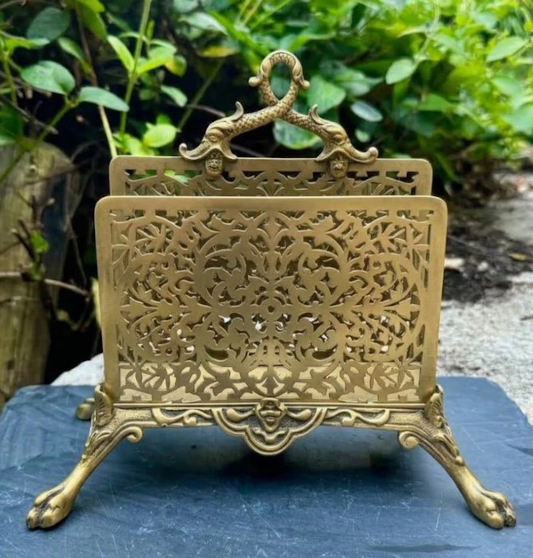 Letter holder - Brass - Napoléon III style