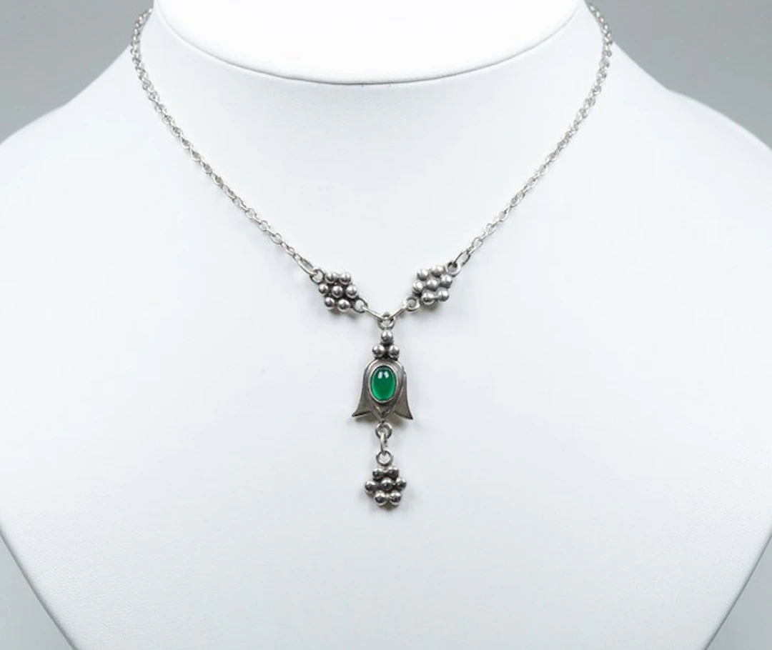 - 925 silver - Necklace with pendant