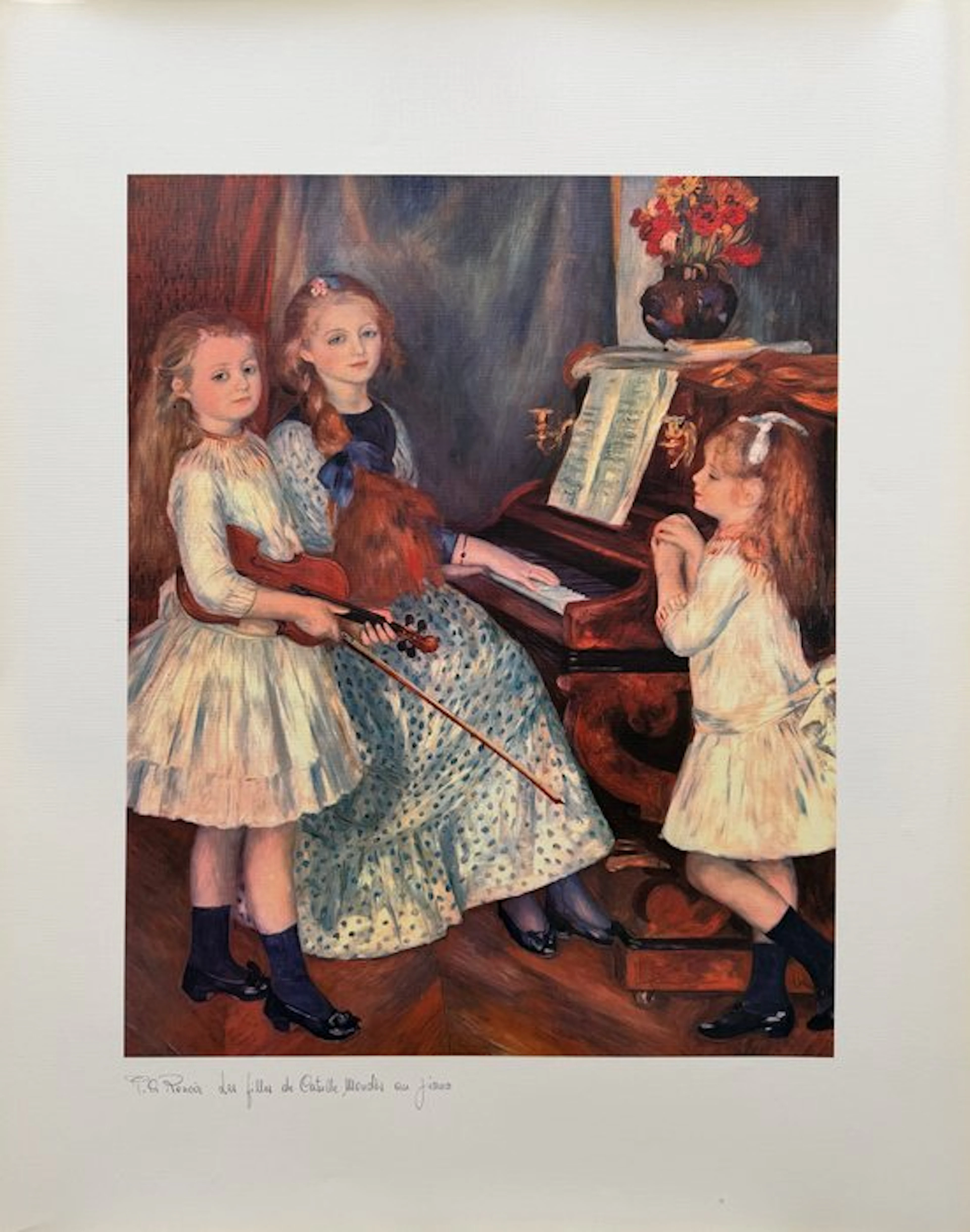 Auguste Renoir (1841-1919) - Jeunes filles au piano