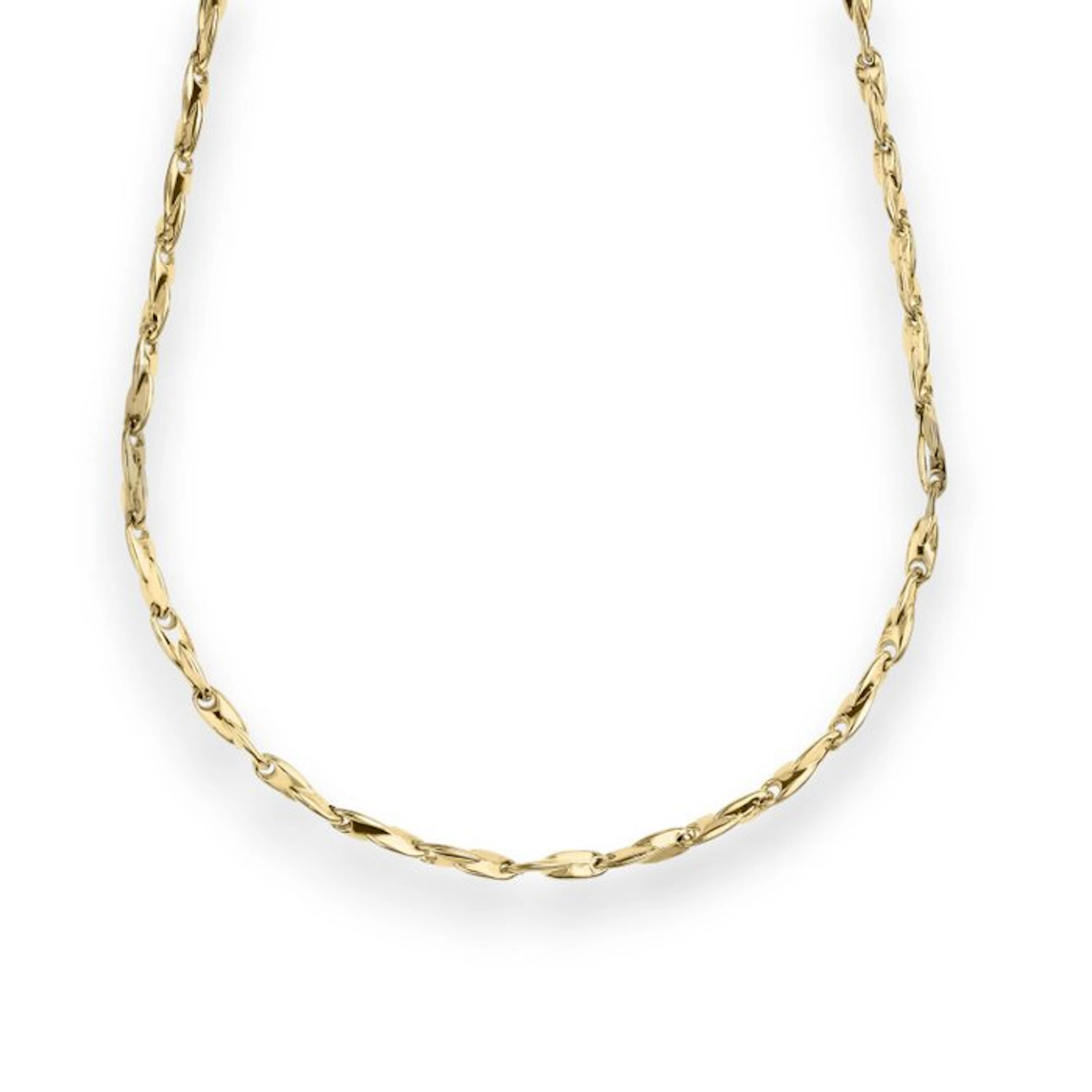 Necklace - 18 kt. Yellow gold - 18k gold necklace, 9.2 g, 60 cm