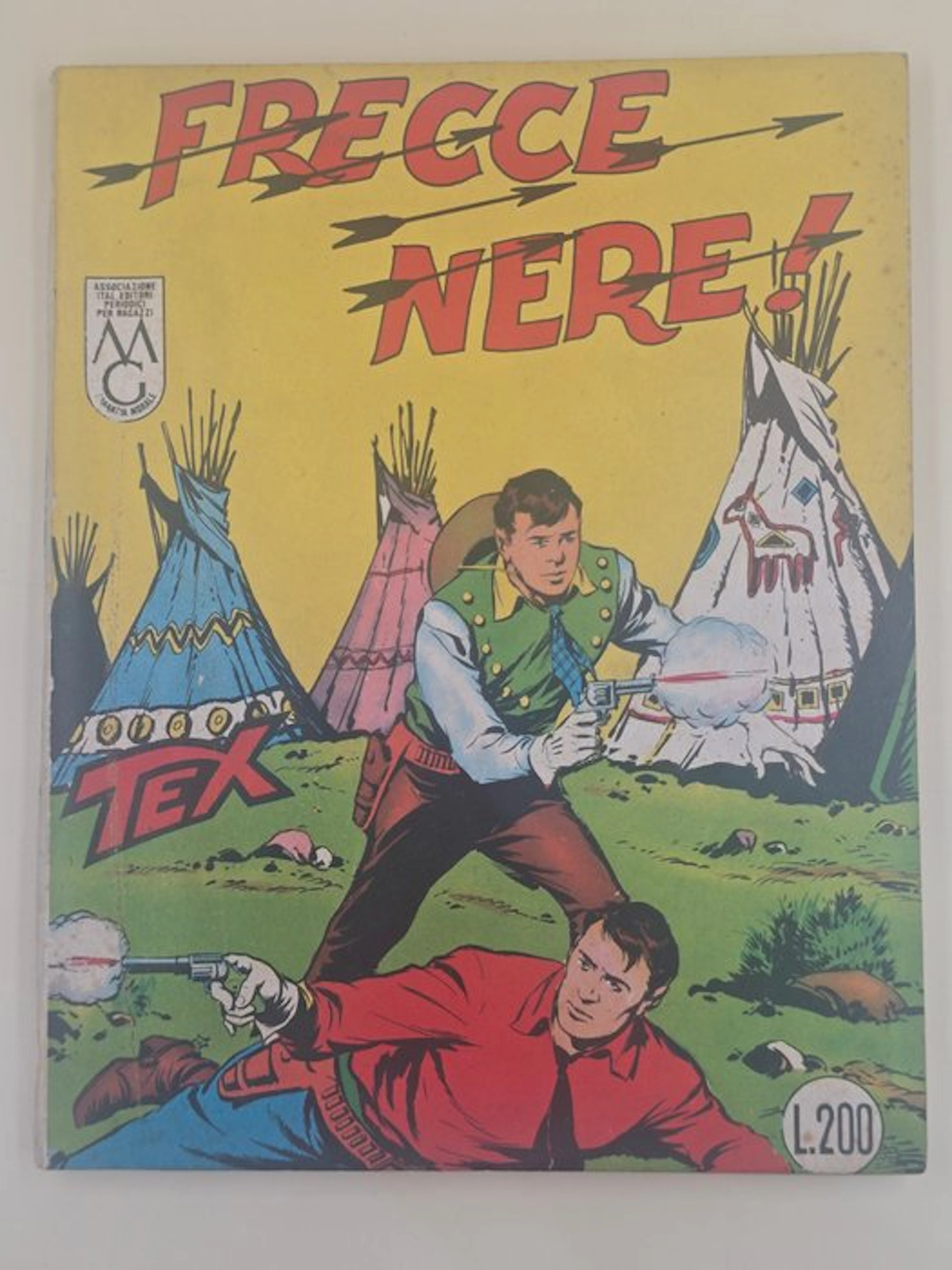 Tex #26 "Frecce Nere" originale - I Edizione Spillato - Auto. 5926 - 1 Comic