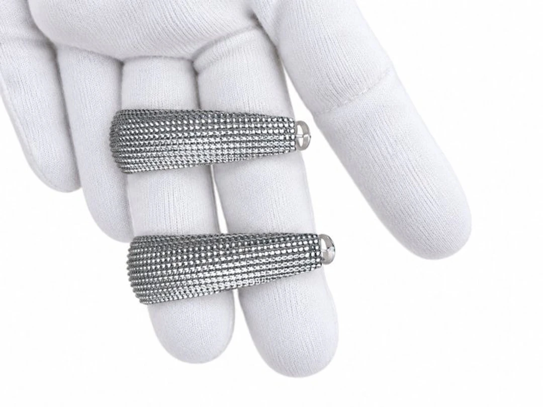 No reserve price - Earrings Silver