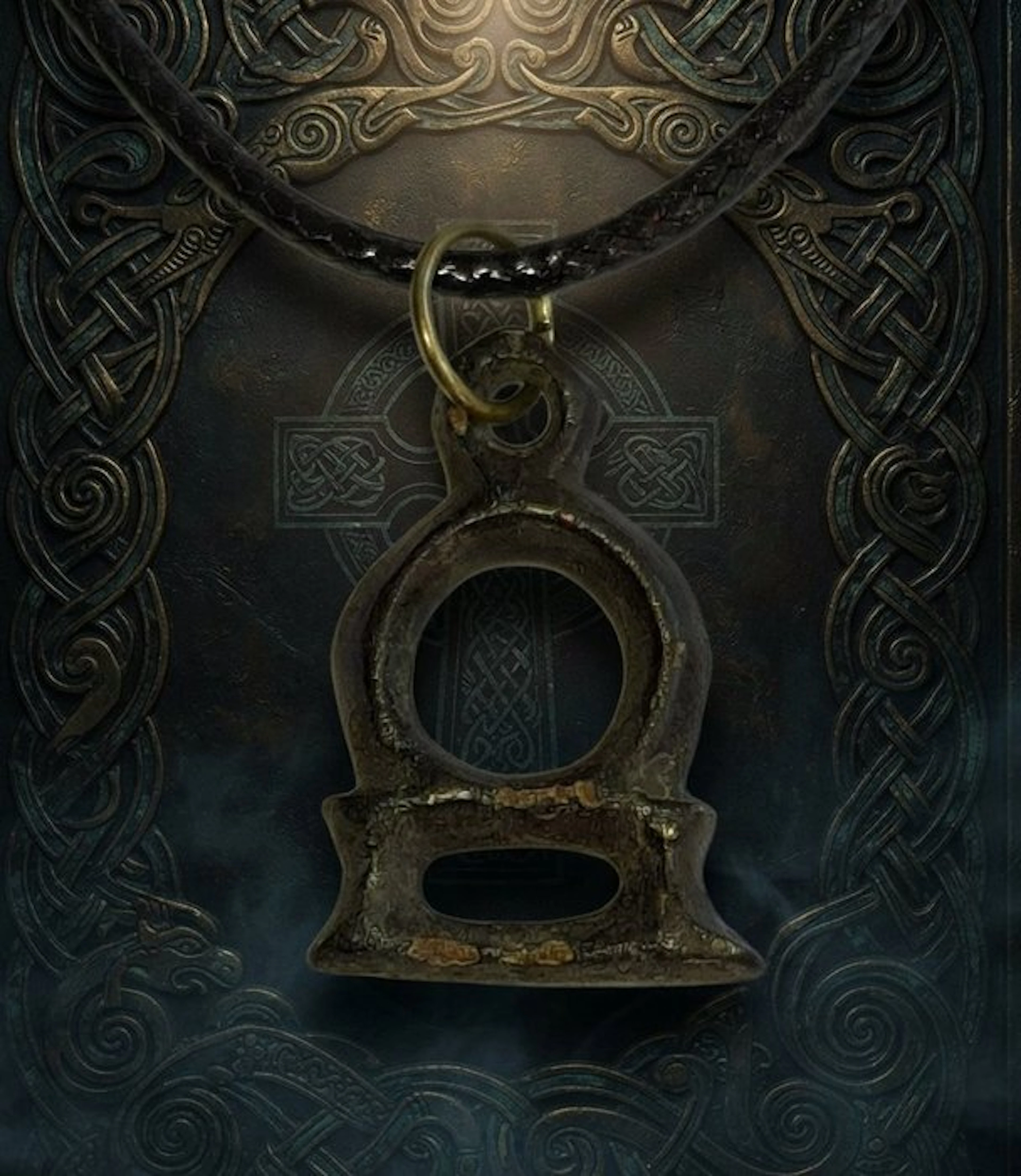 Celtic Bronze pendant-amulet.Excellent condition. (No reserve price)