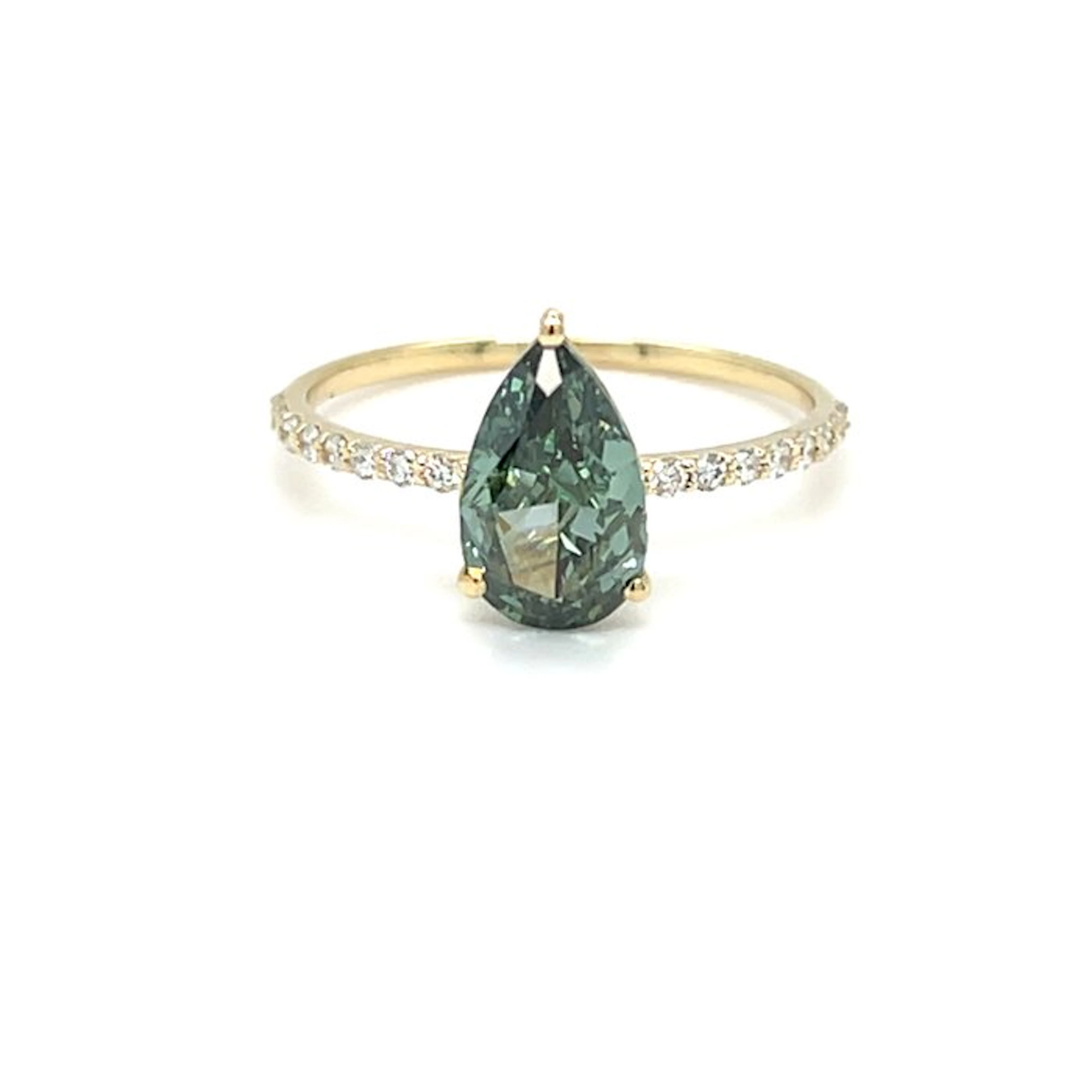 No reserve price - Ring - 14 kt