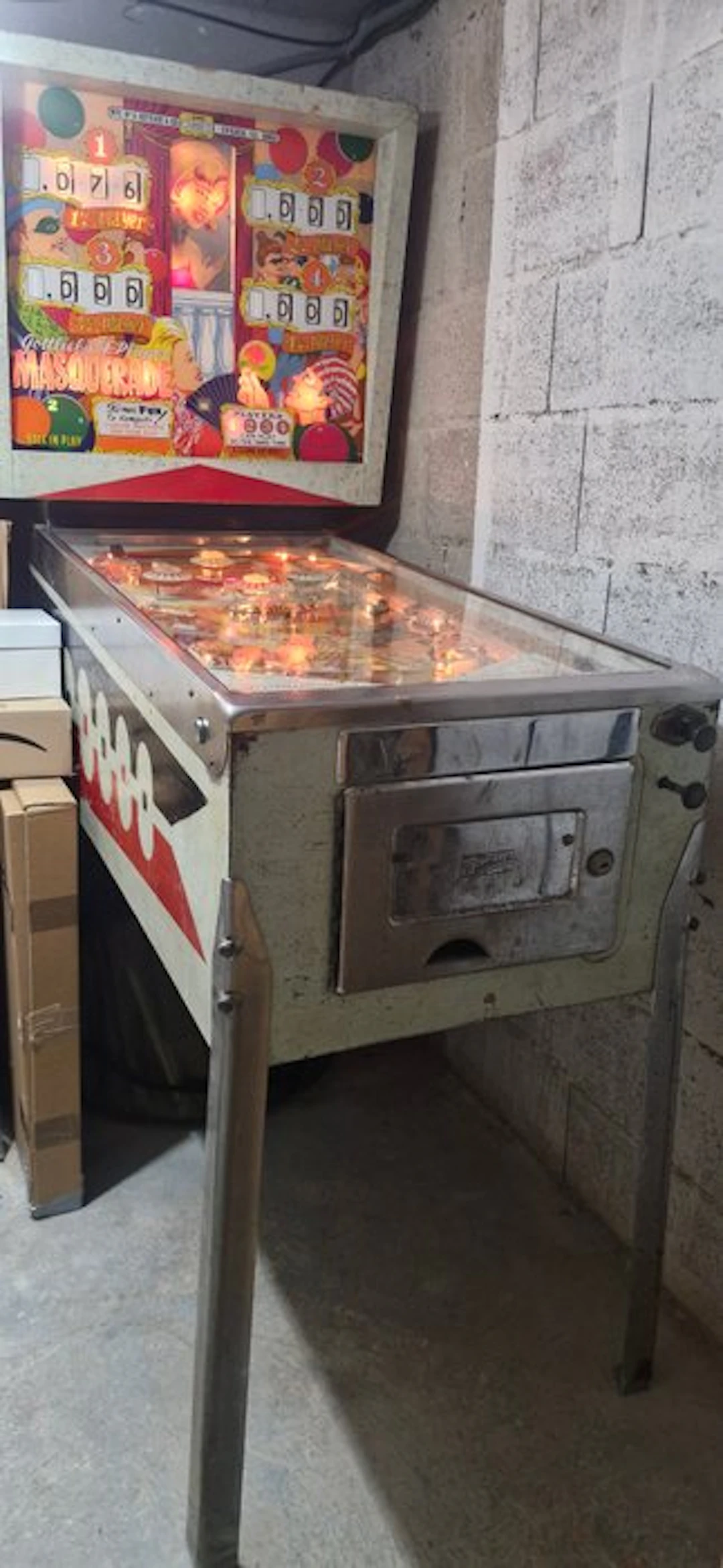 Gottlieb - Mechanical pinball machine Masquerade - 1960-1970 - U.S.