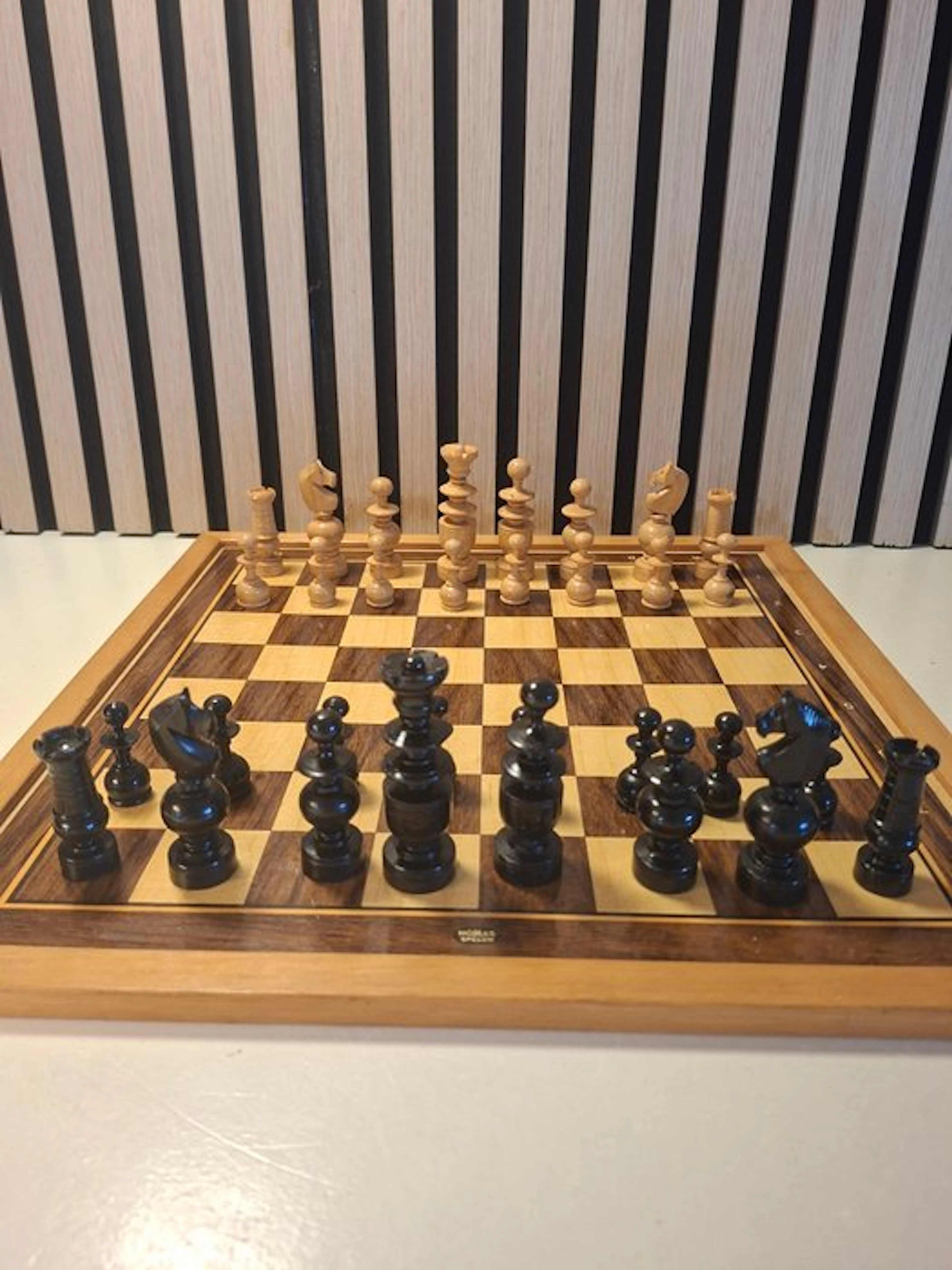 Chess set - Handgemaakt Regence Schaakspel
