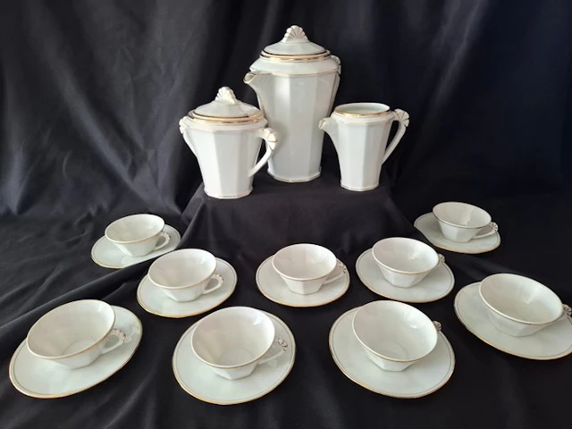 Réva - Coffee service (12) - Porcelain