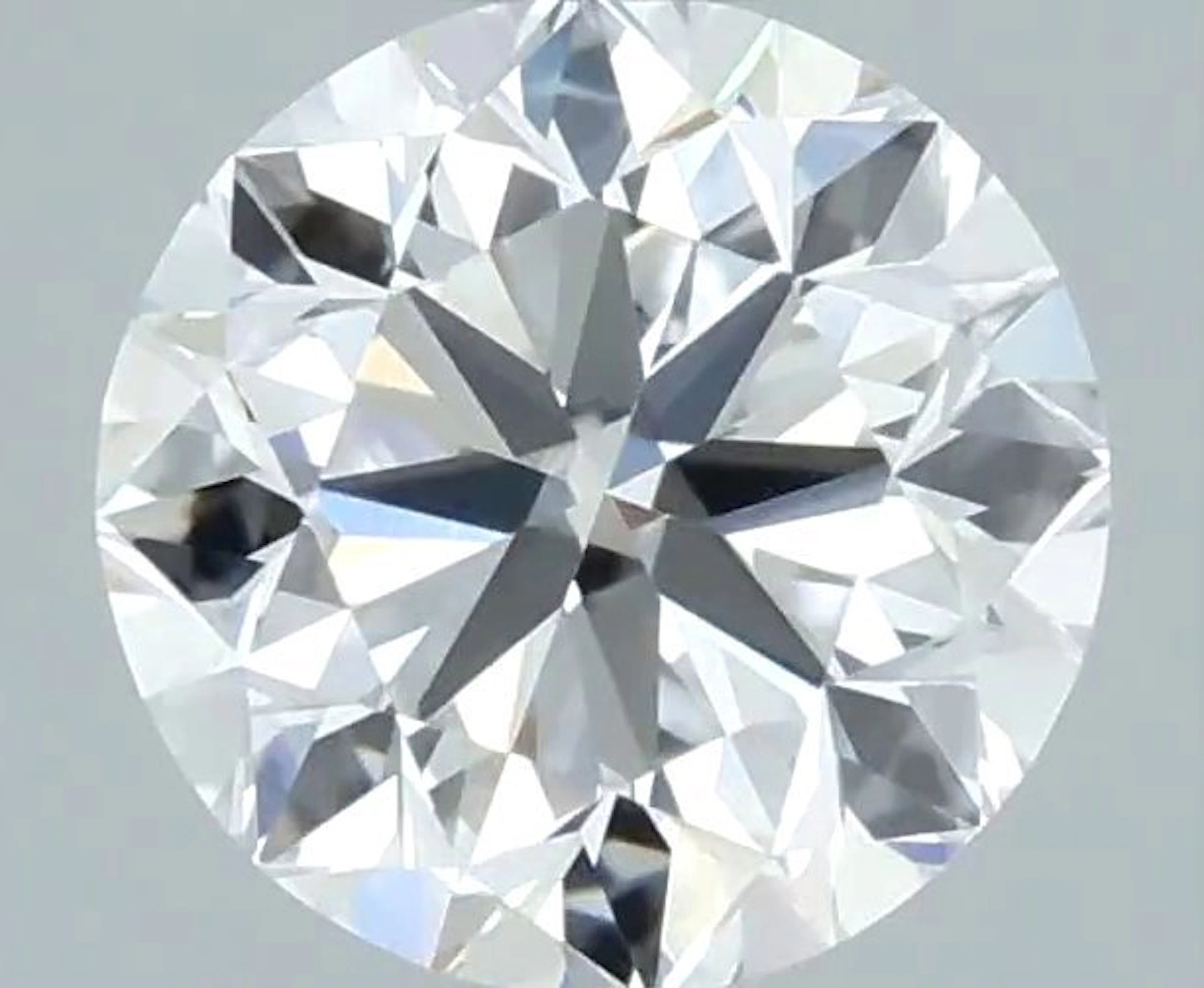 1 pcs Diamond (Natural) - 0.50 ct - Round - D...