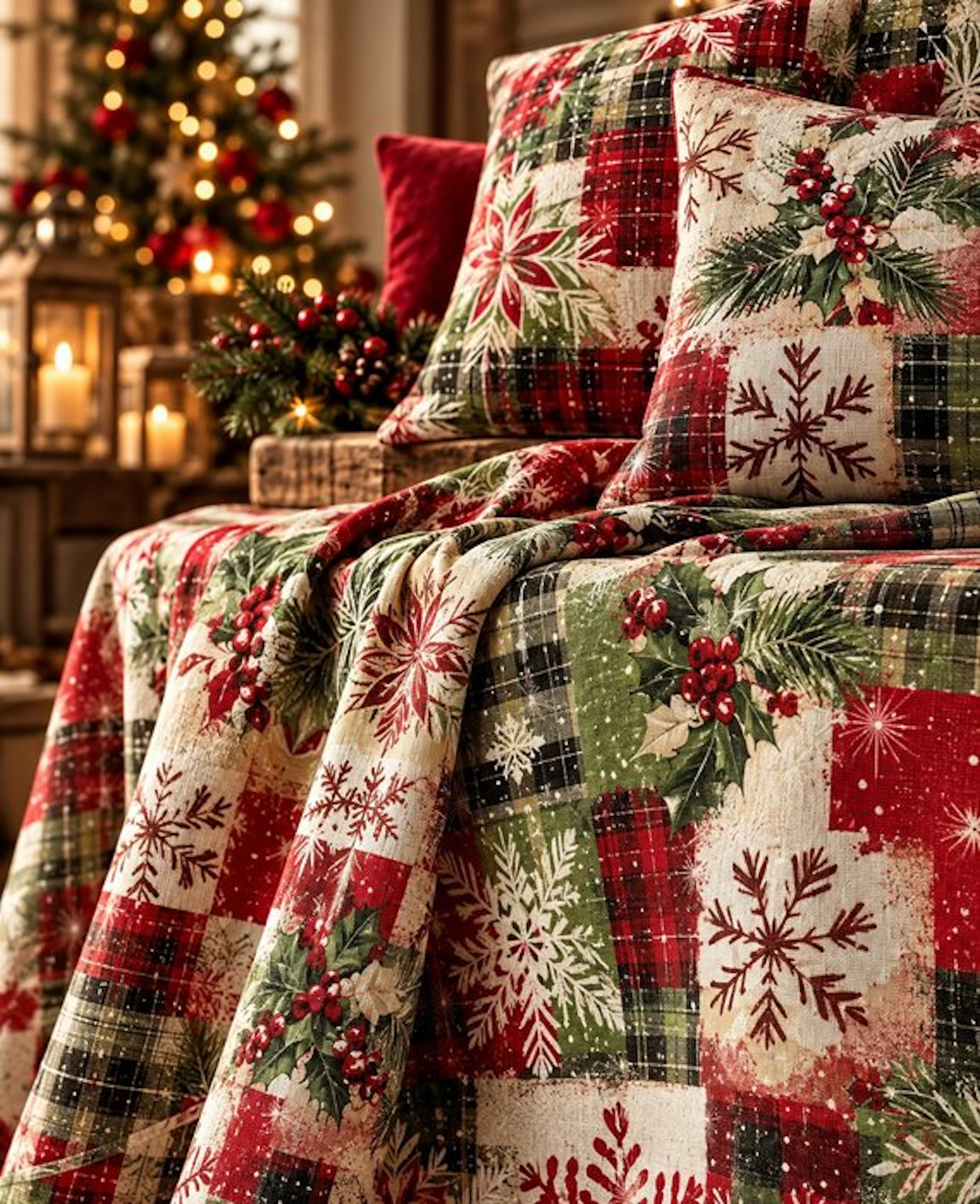 Author's Christmas - Textile - 250 cm - 280 cm