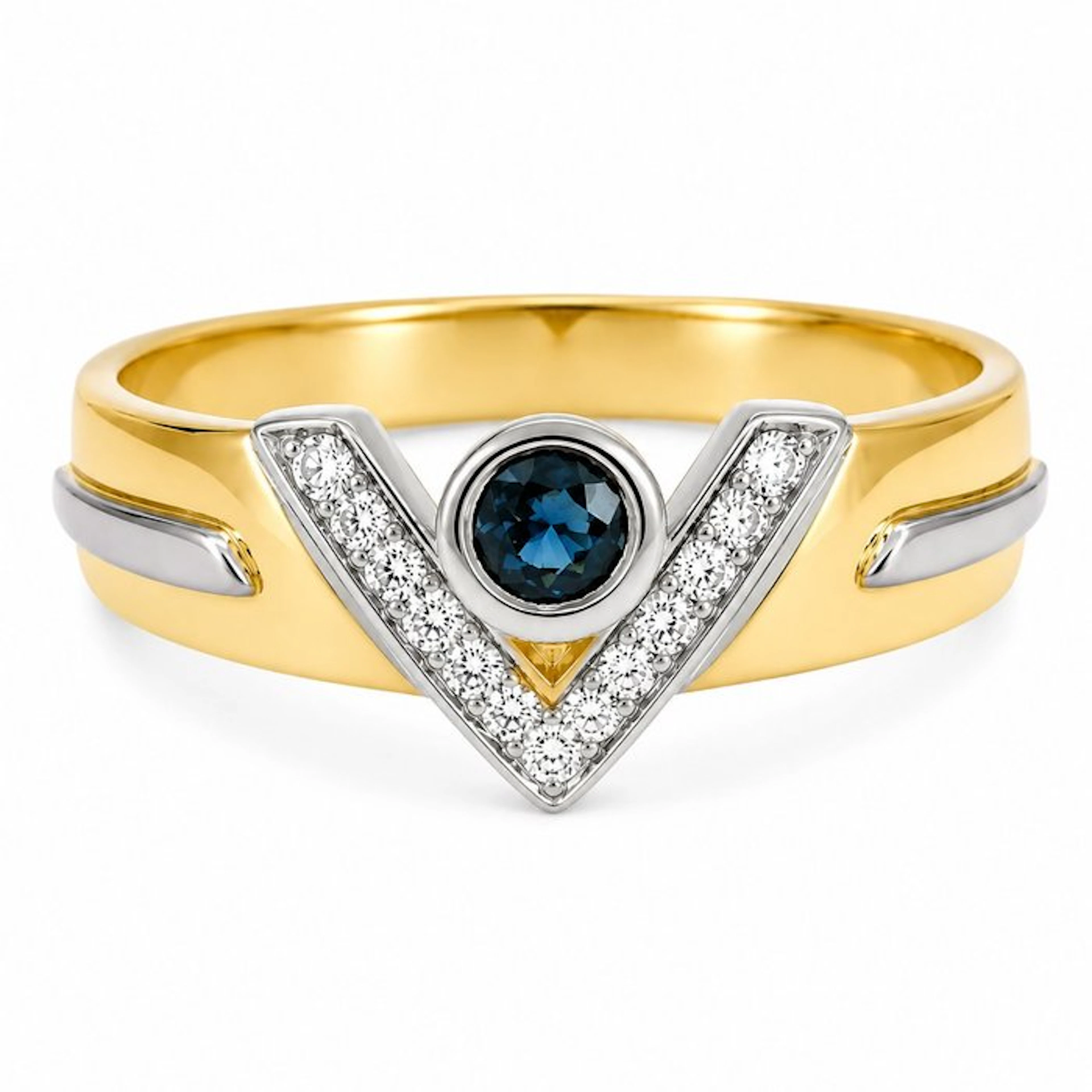 No reserve price - Ring - 18 kt
