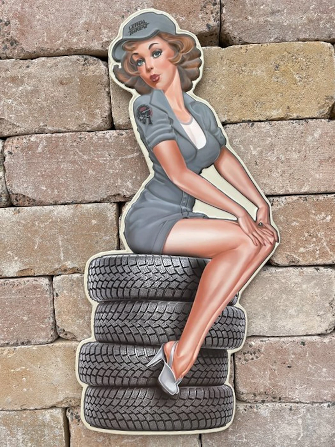 Sign - XXL Pin-Up tin sign from the USA