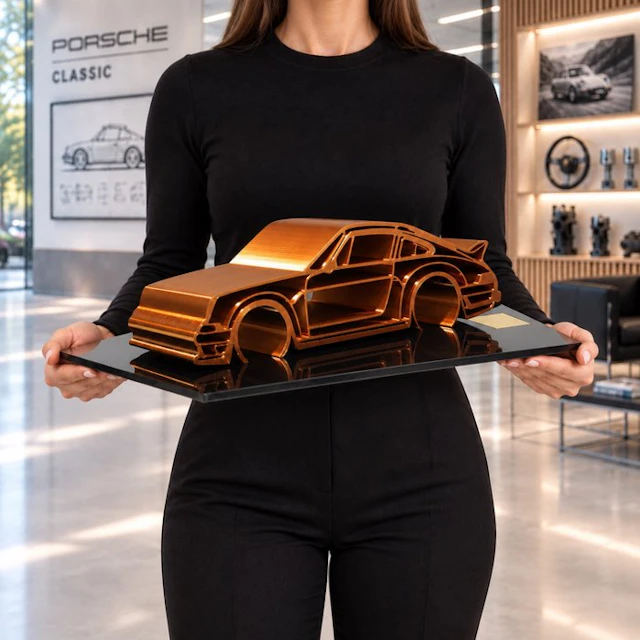 Porsche 911 Singer 1974 - 1/12 Scale - XXL Car Sculpture...