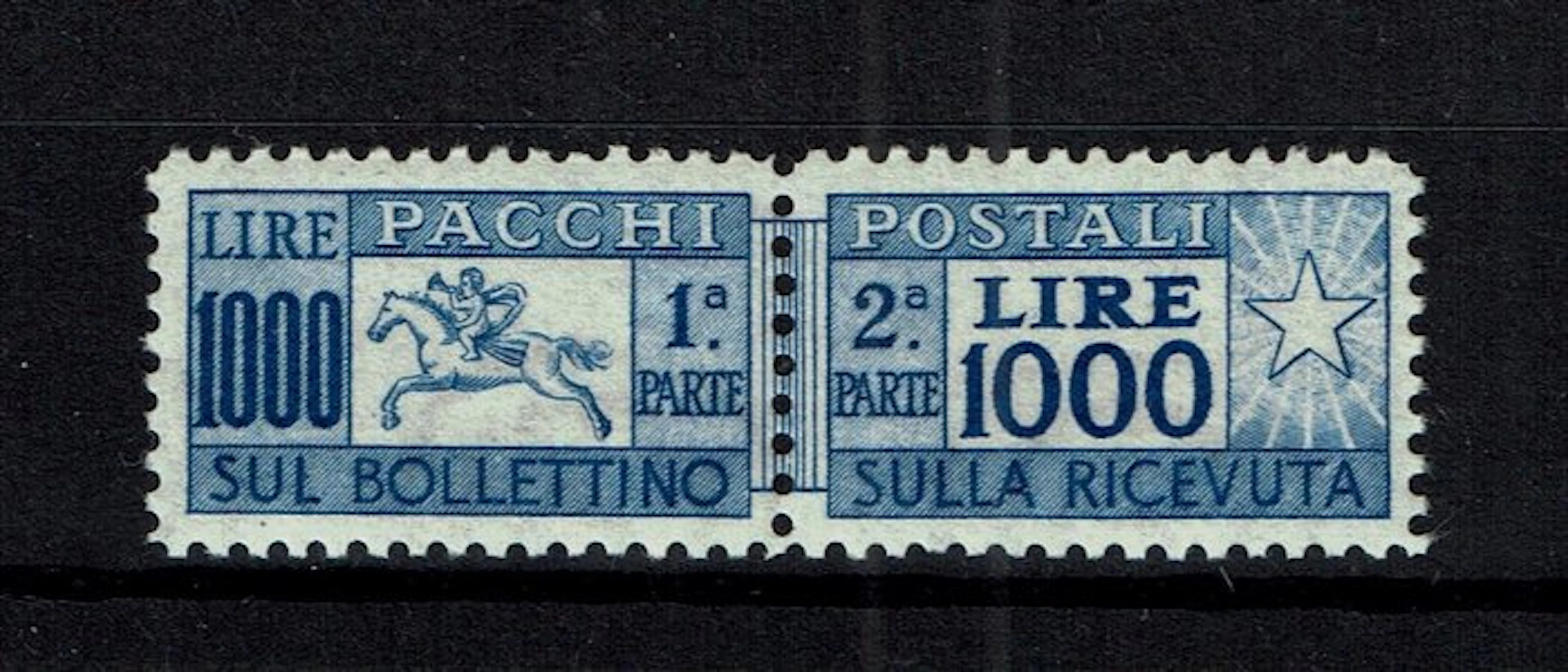 Italian Republic 1954 - Postal Parcels £1,000