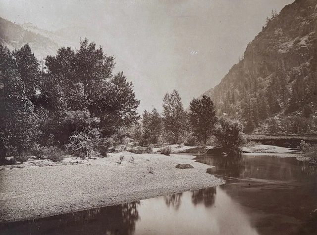 Carleton Eugene Watkins (1829-1916) - Distant View of the Domes