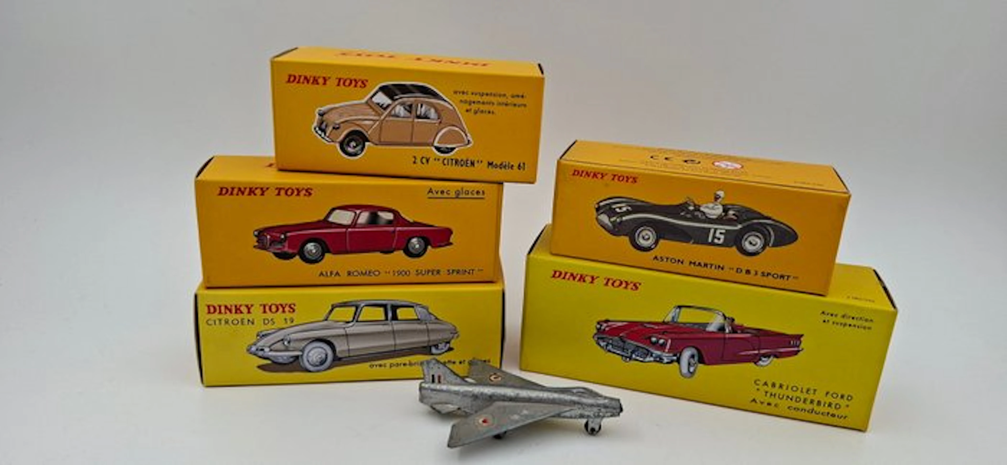 Atlas, Dinky Toys 1:24 - Model car (6) - Cadillac Coupe de Ville