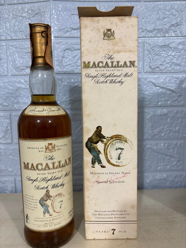 Macallan 7 years old Armando Giovinetti Special Selection - 70cl