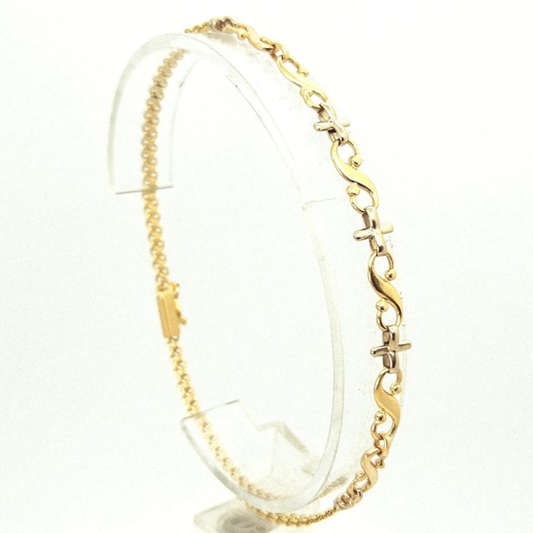 Bracelet - 18 kt. Yellow gold, White gold, Rose gold