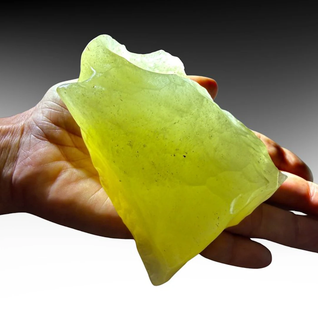 Libyan Desert Glass XXL – Exceptional specimen Specimen...