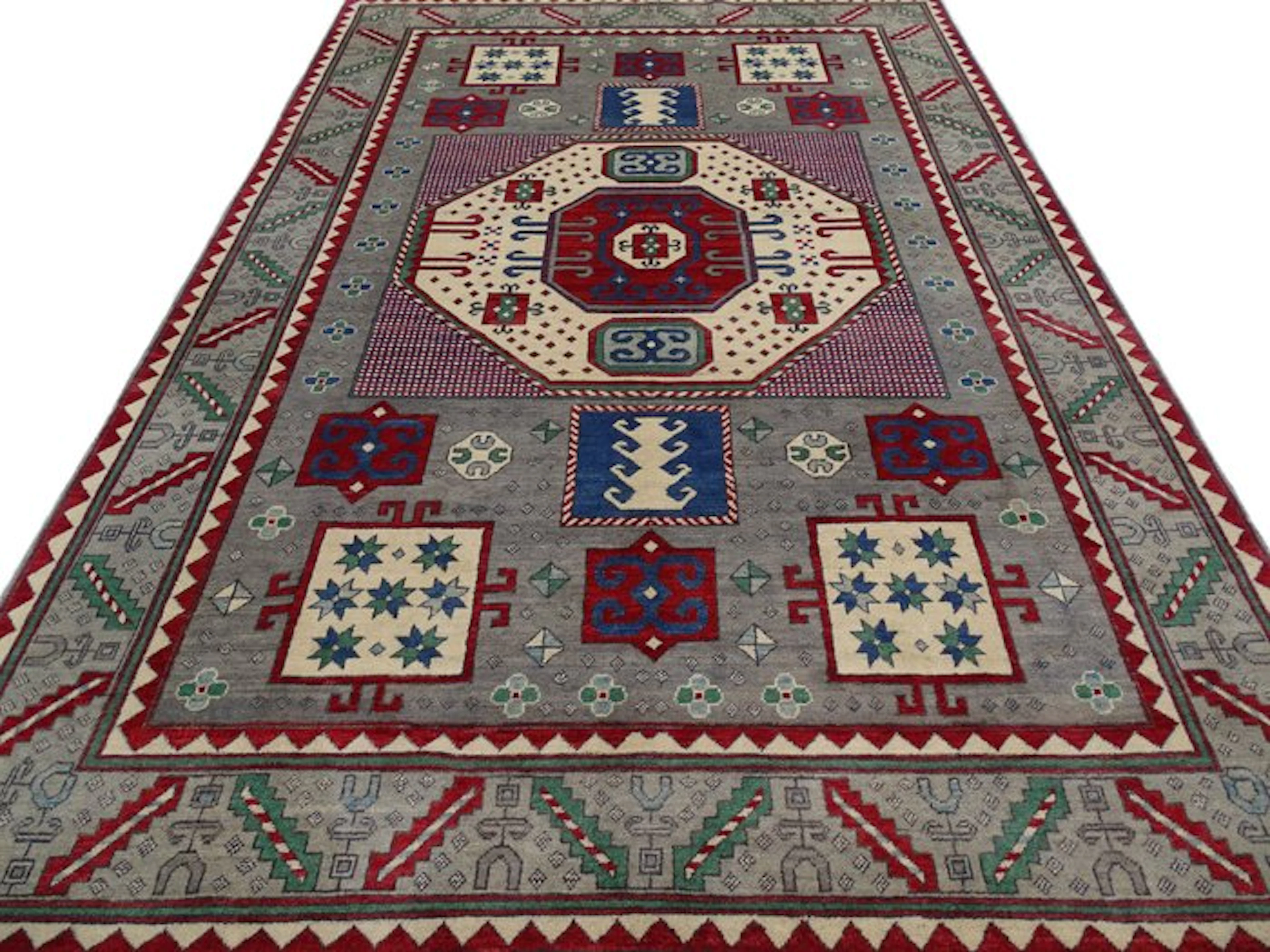 Kazak - New & Unused - Rug - 304 cm - 207 cm