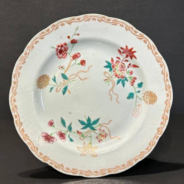 Plate - Porcelain - Yongzheng Flower Board