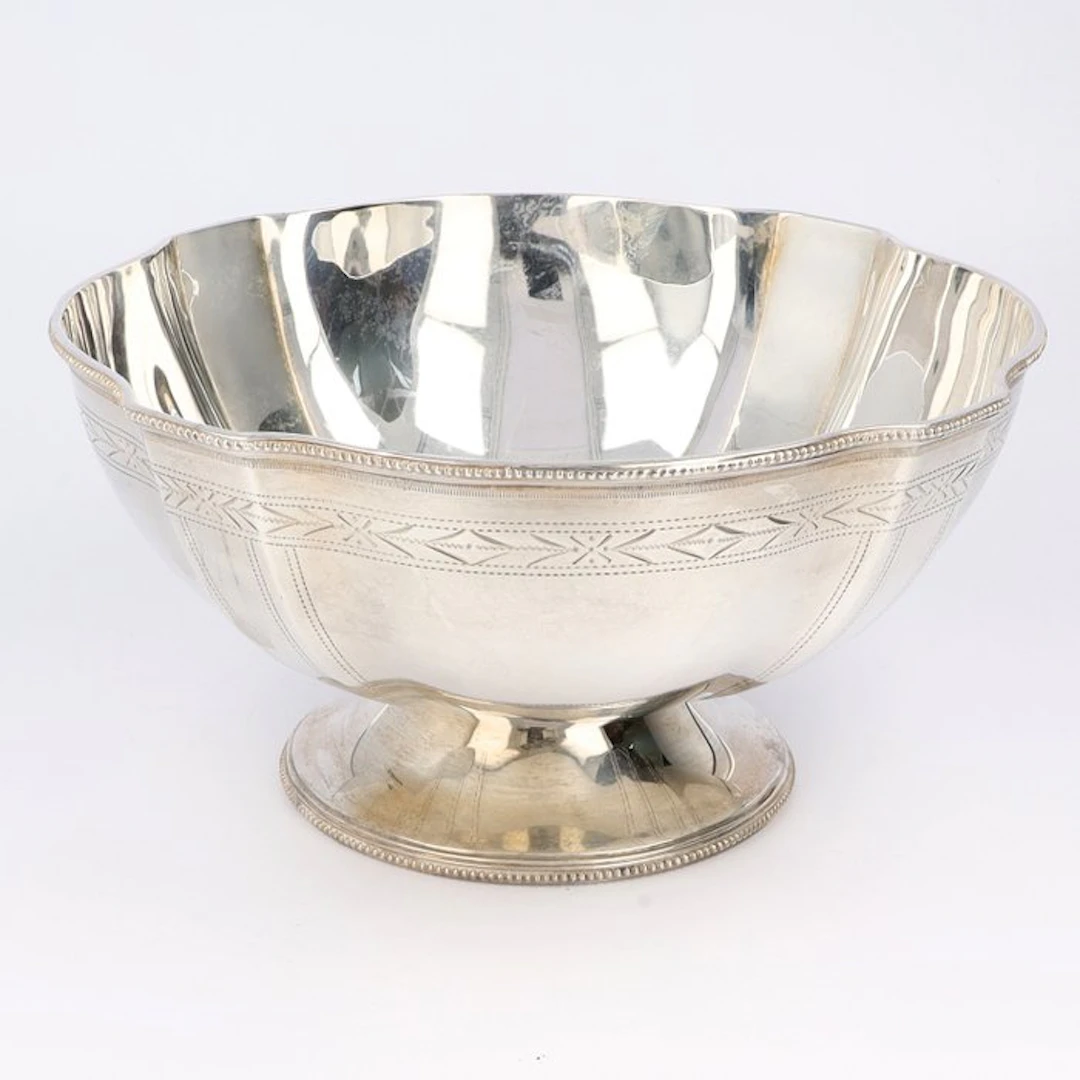 Topázio (Porto, Portugal). Druivenschaal. - Platter - .925 silver