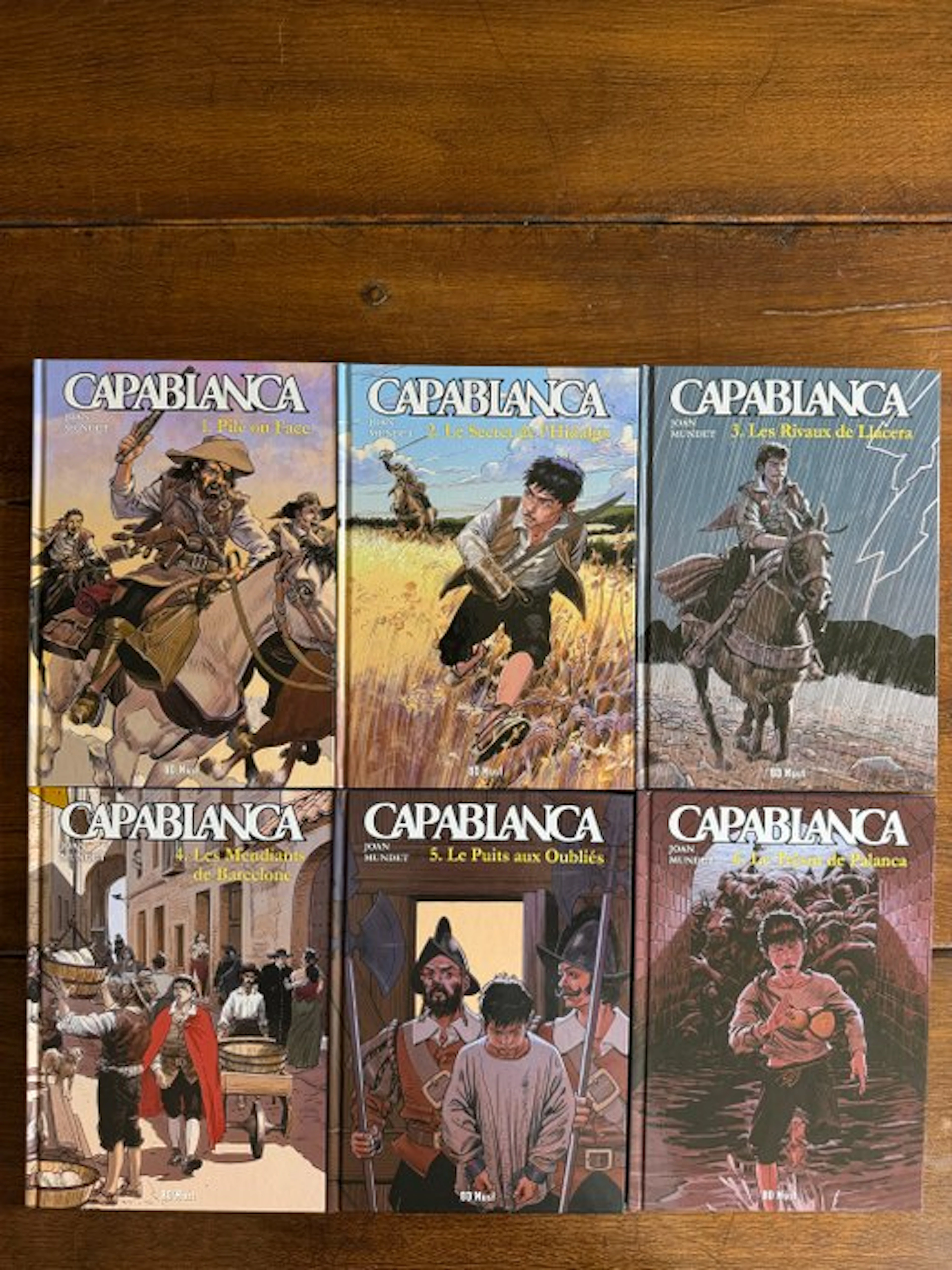 Capablanca T1 à T6 - 6x C - 6 Album - First edition - 2020/2021