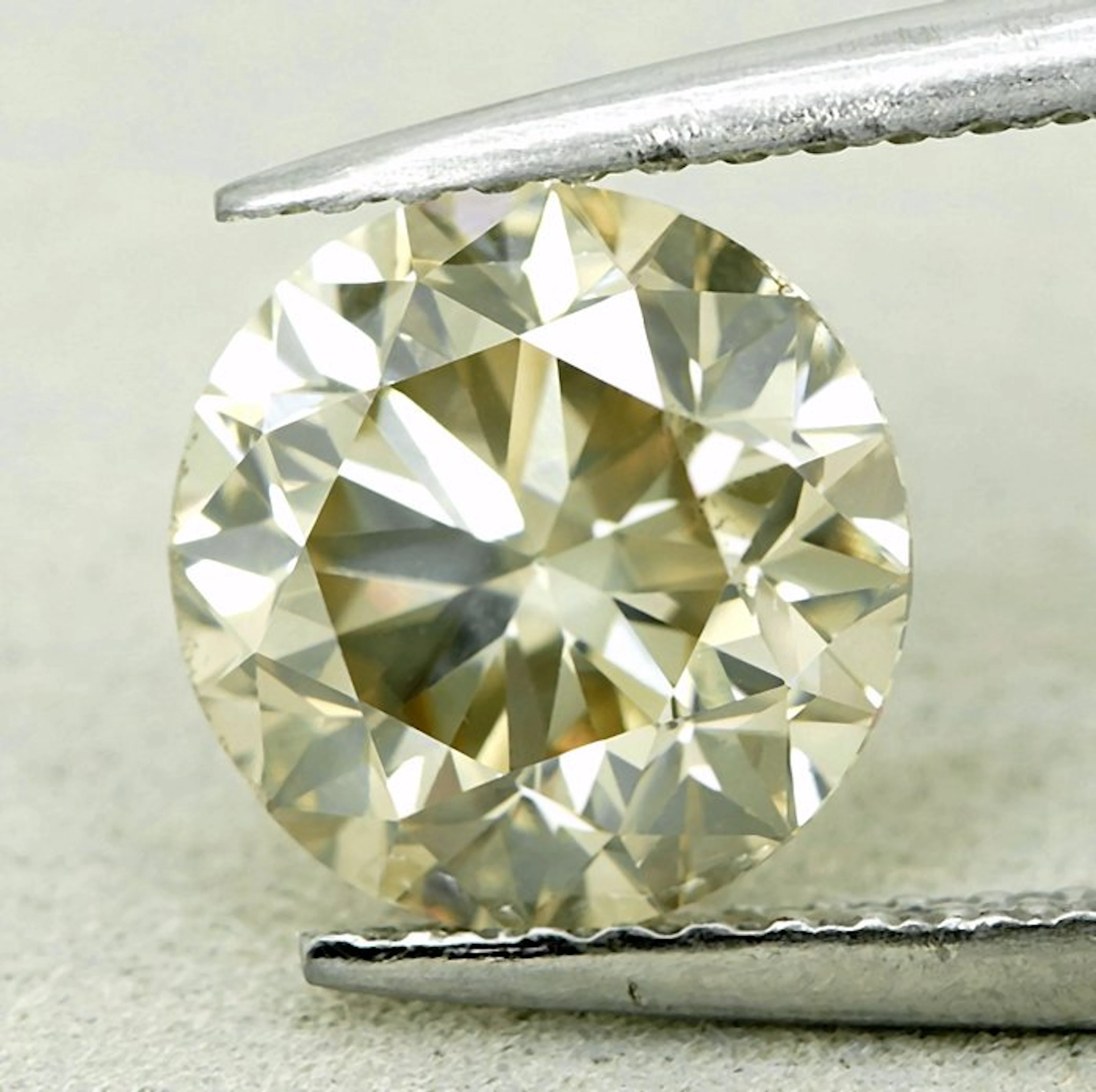 1 pcs Diamond (Natural) - 2.03 ct - Round - SI2 - Gem...