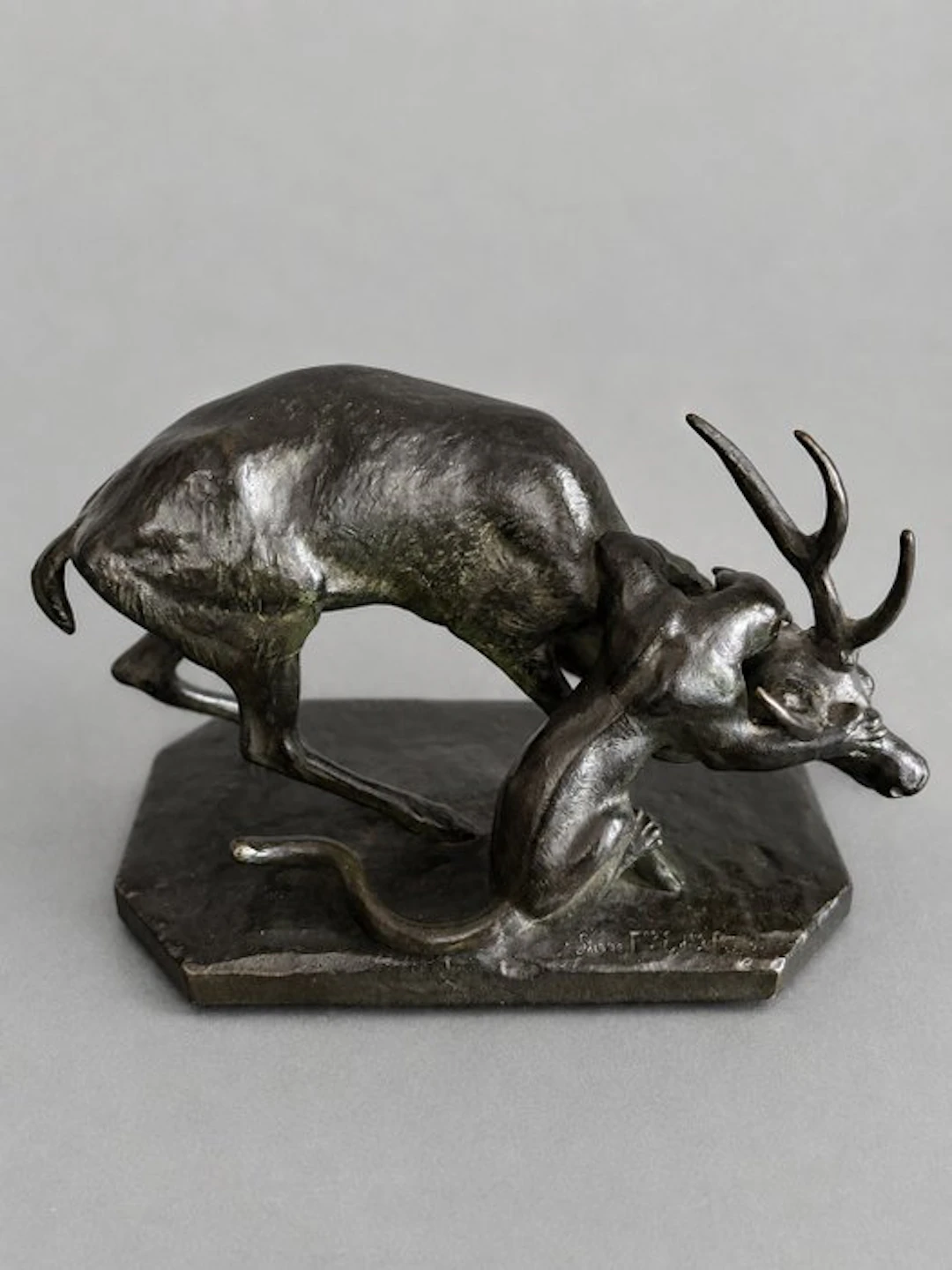 Susse Frères bronsgieterij - Naar Antoine-Louis Barye (1795-1875) - Sculpture