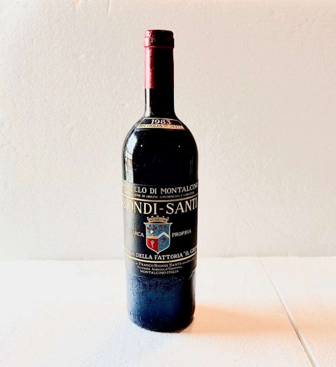 1983 Biondi Santi Tenuta Greppo - Brunello di Montalcino - 1 Bottle (0.75L)