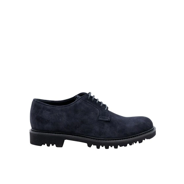 GIORGIO ARMANI - 6.5 UK - 40.5 IT - Derby Shoes Lug-Sole...