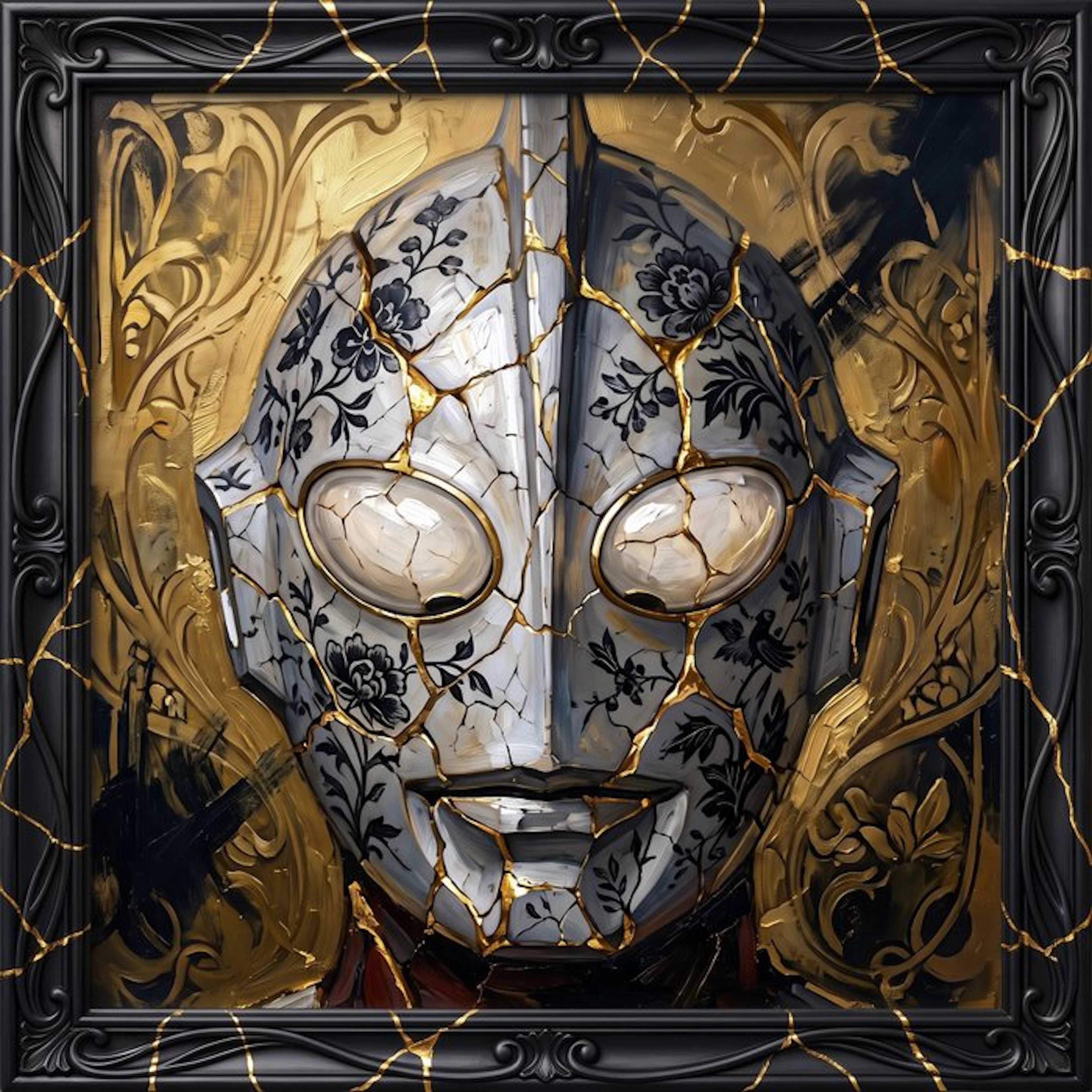 Artxlife - Ultraman Japanese Gold Kintsugi