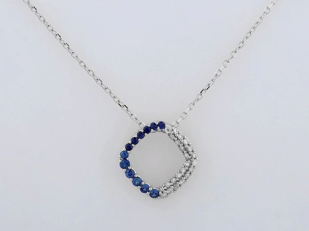 No reserve price - Necklace with pendant - 14 kt
