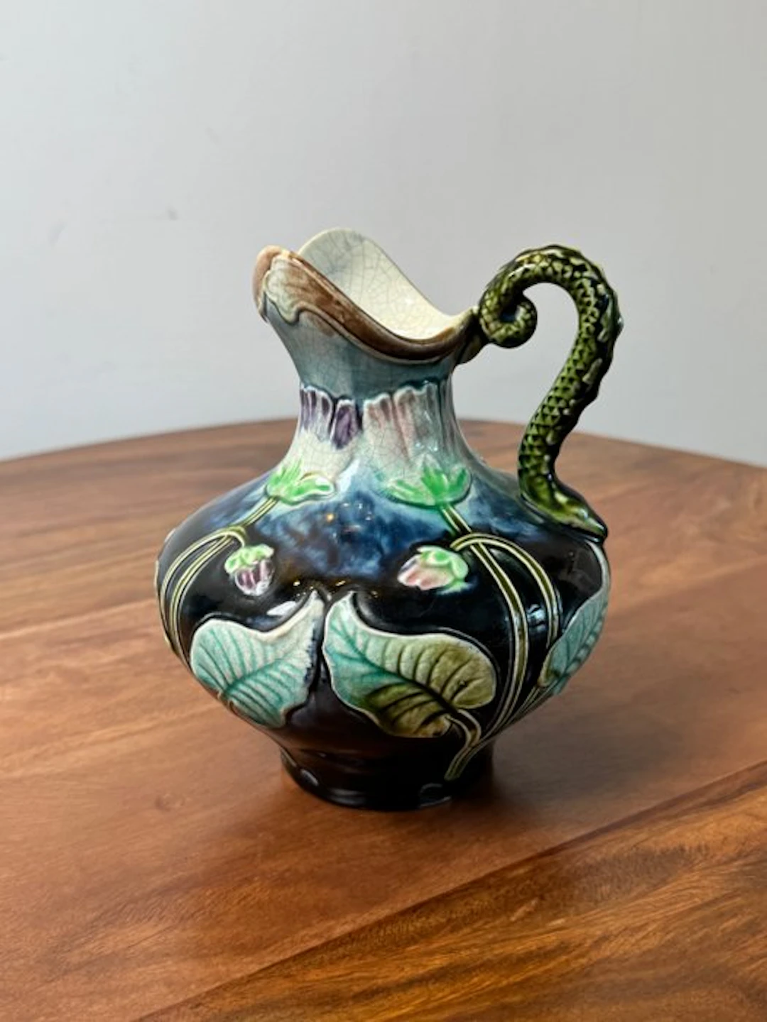 Gustave De Bruyn - Pitcher - Majolica