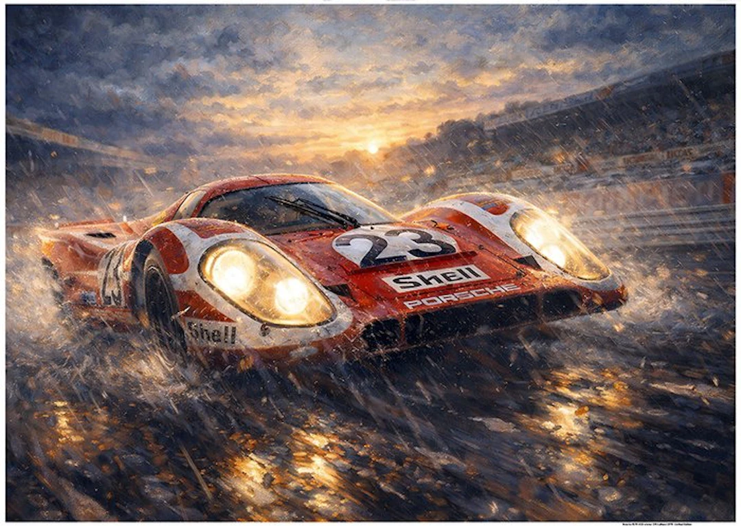 Artwork - Porsche - 917K