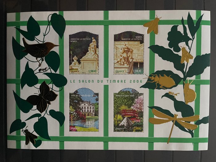 France - France 2006: luxury, stamps, sheetlets, albums. - Yvert